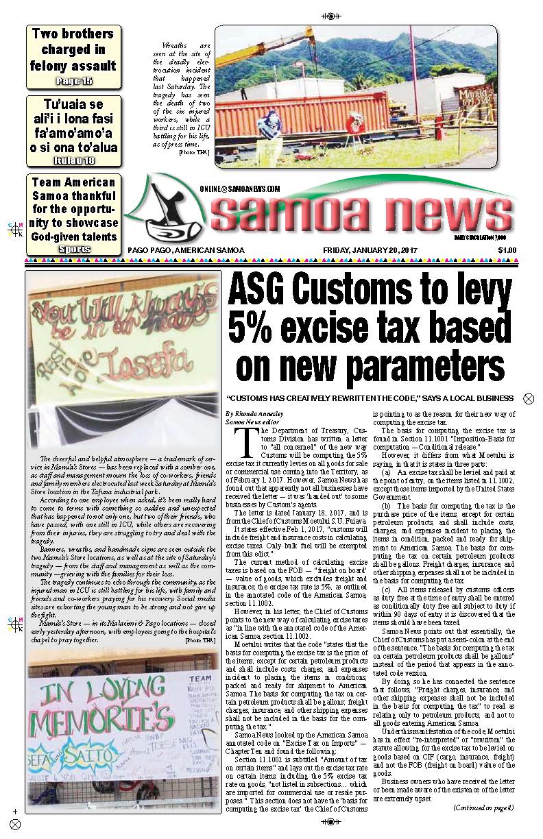 SN News Friday, Jan. 20, 2017