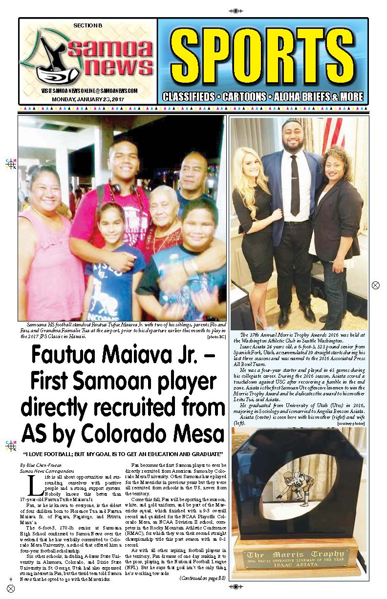 SN Sports Monday, Jan. 23, 2017