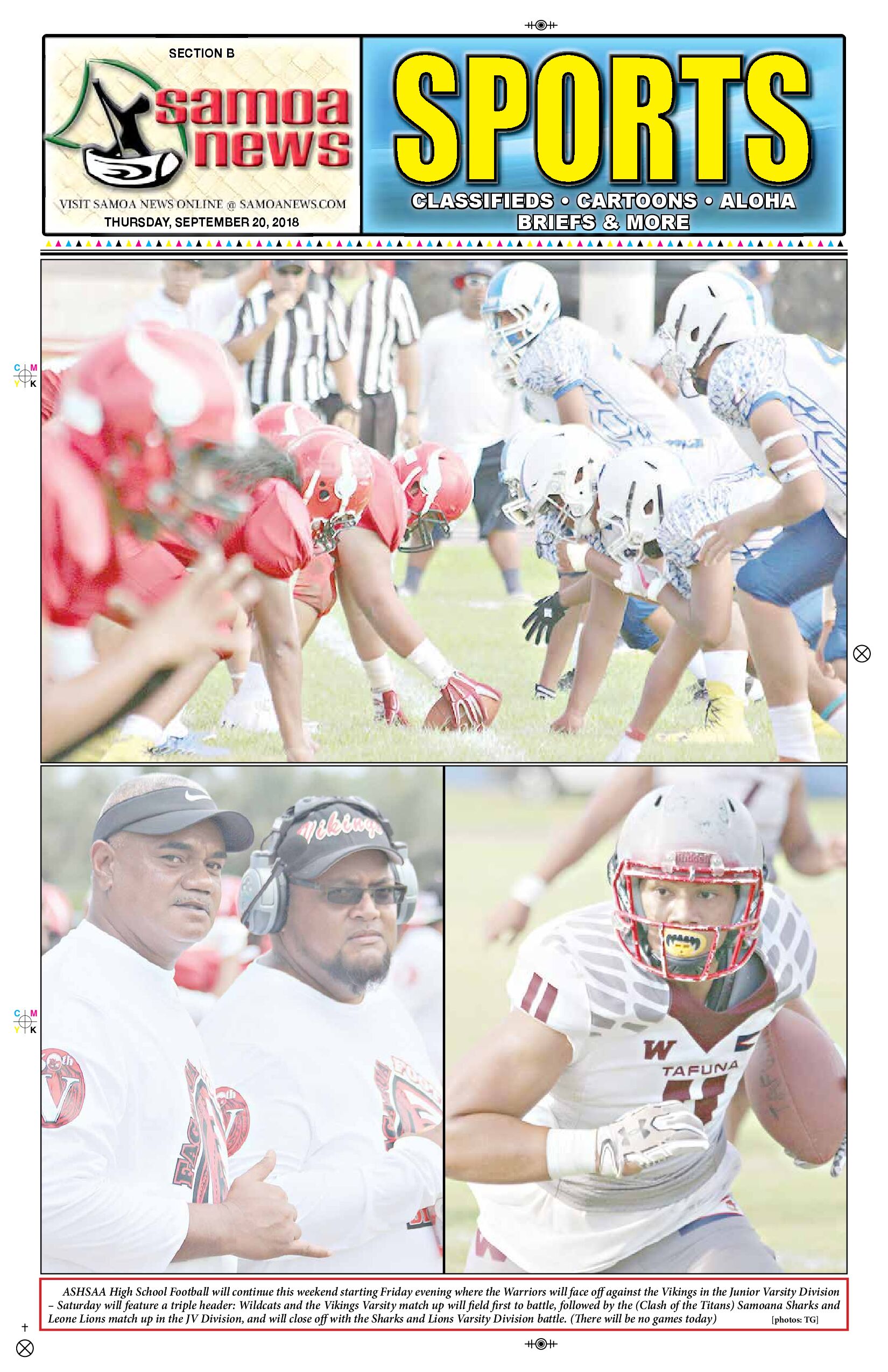 SN Sports Thursday, September 20, 2018