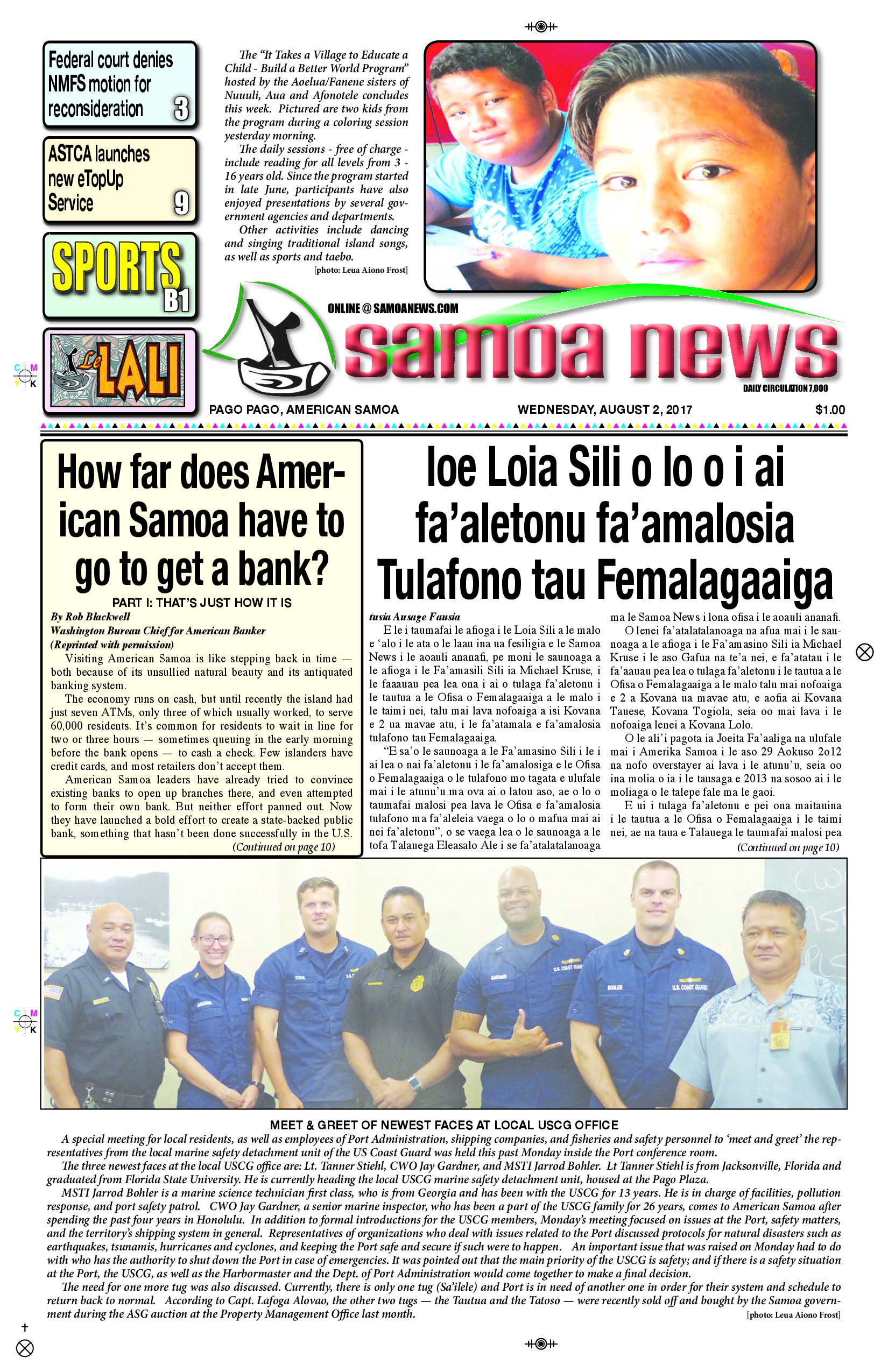 SN News Wednesday Aug 02, 2017