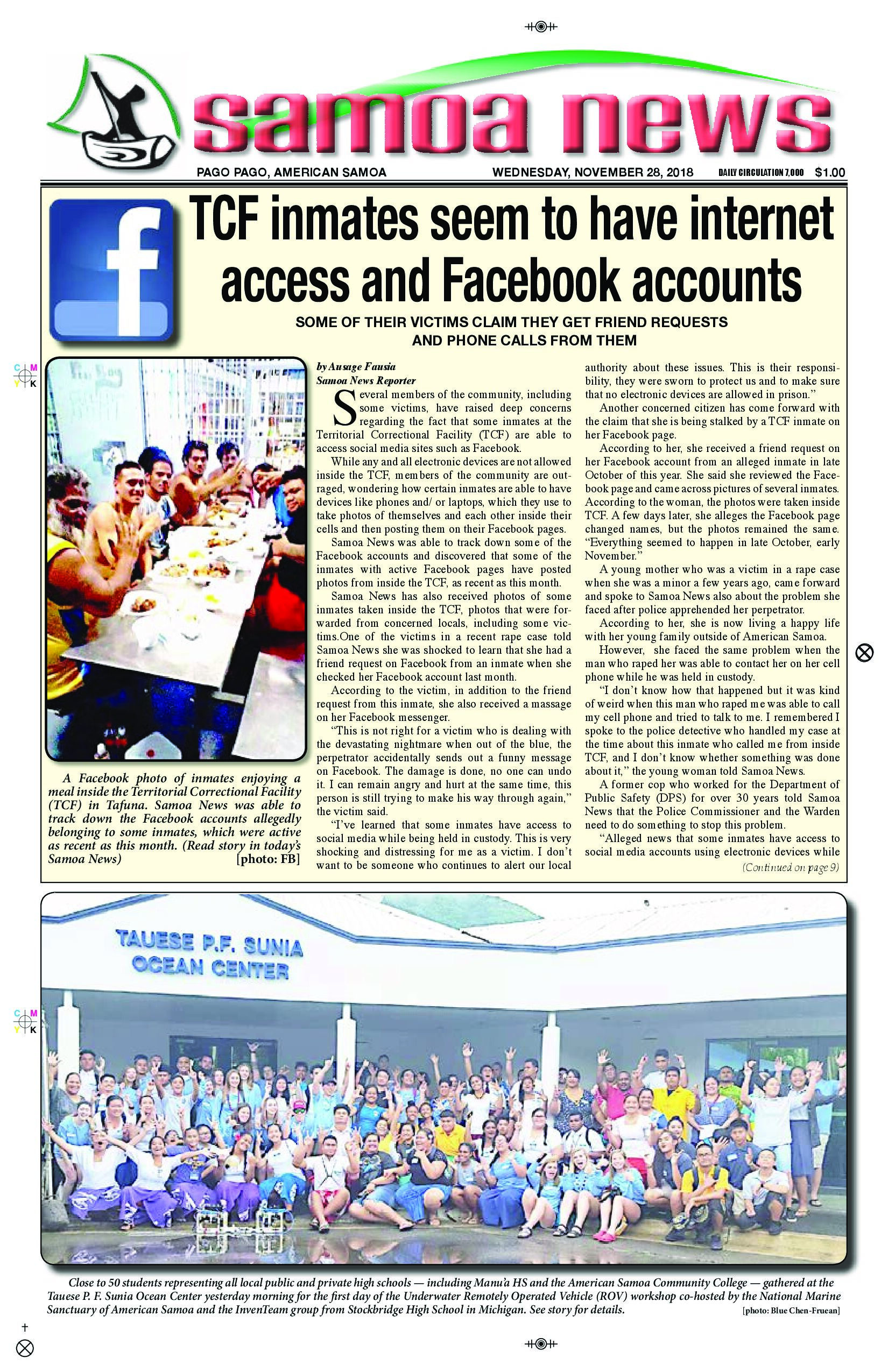 SN News Wednesday, November 28, 2018