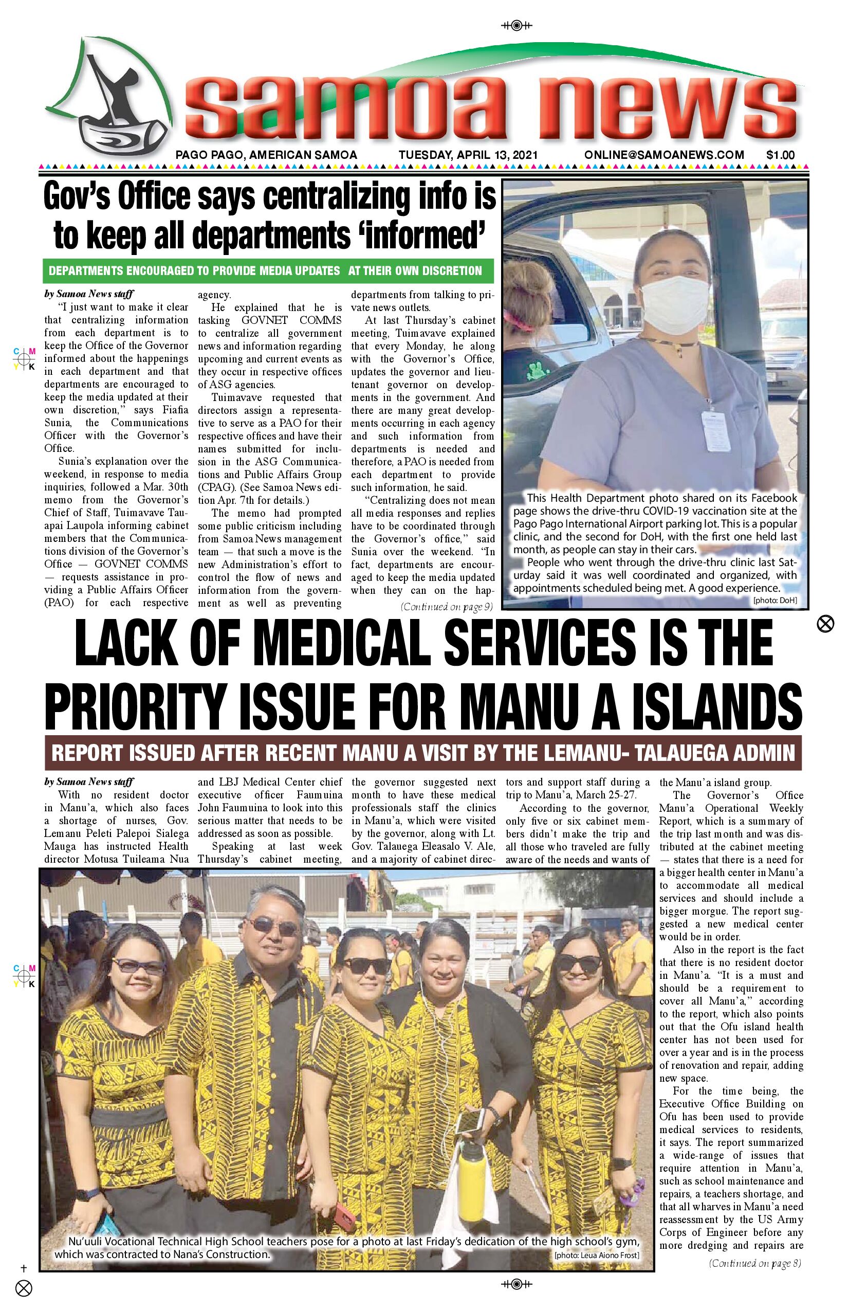 SN News Tuesday, April 13, 2021