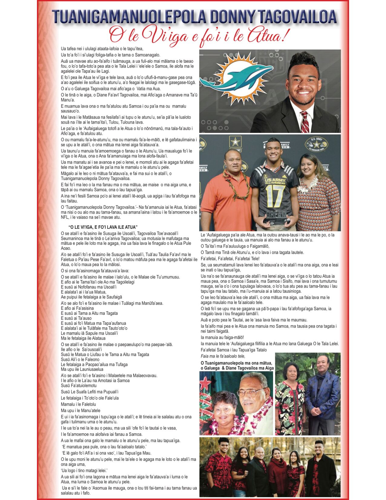 Congratulations Tua!