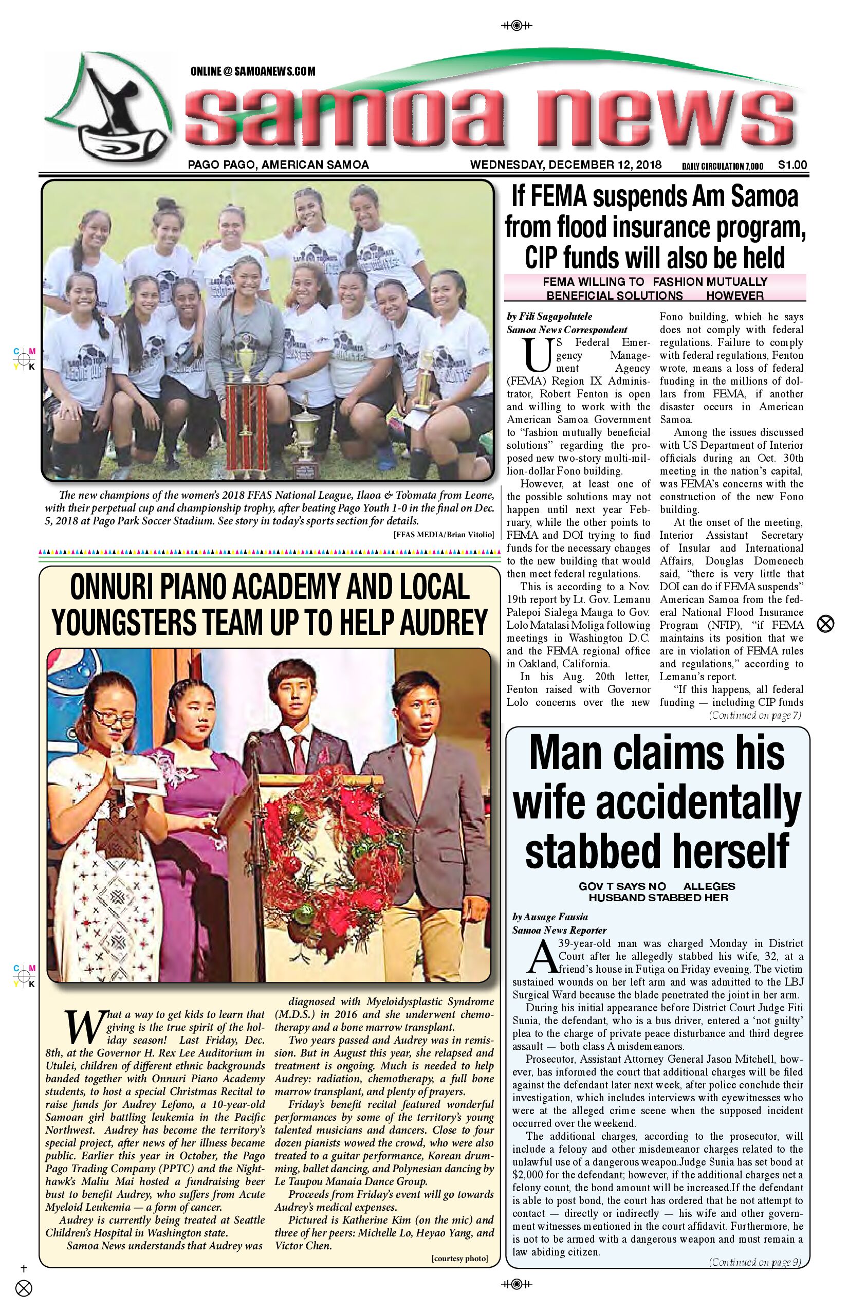 SN News Wednesday, December 12, 2018