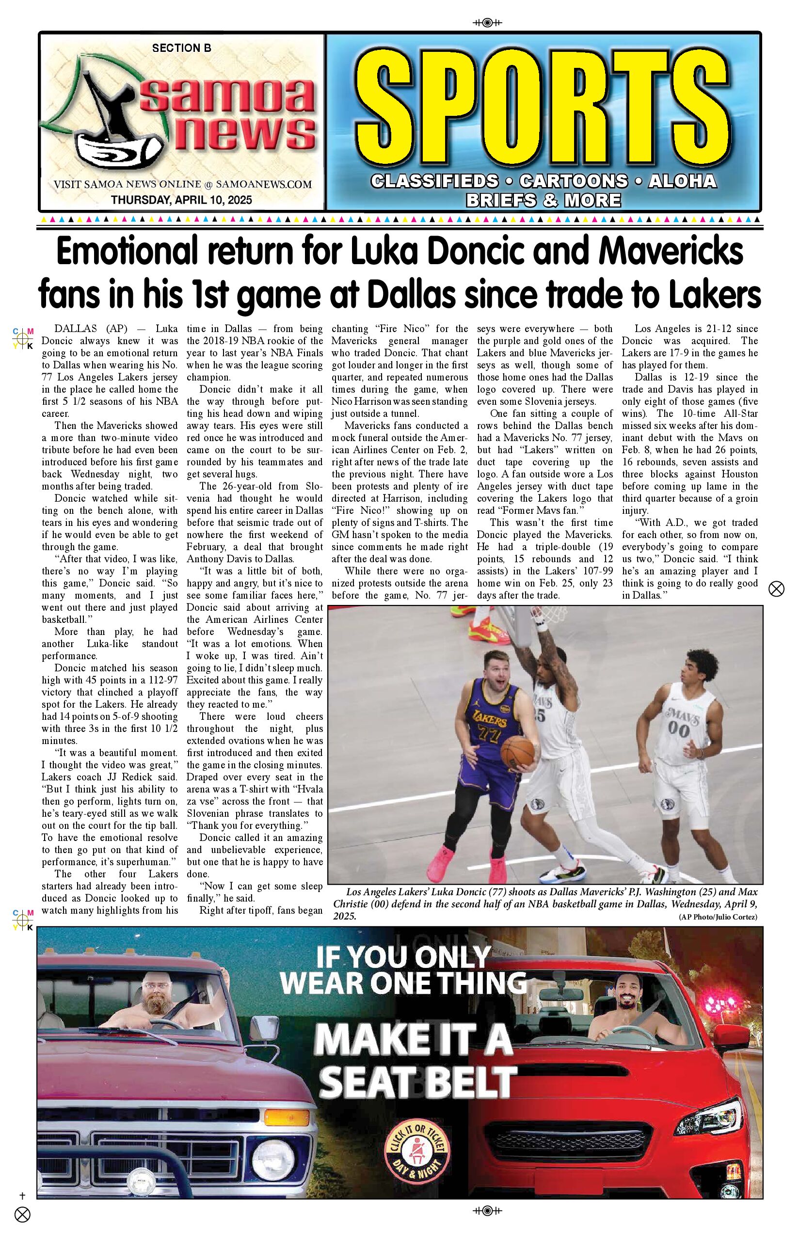 SN Sports Thursday, April 10, 2025