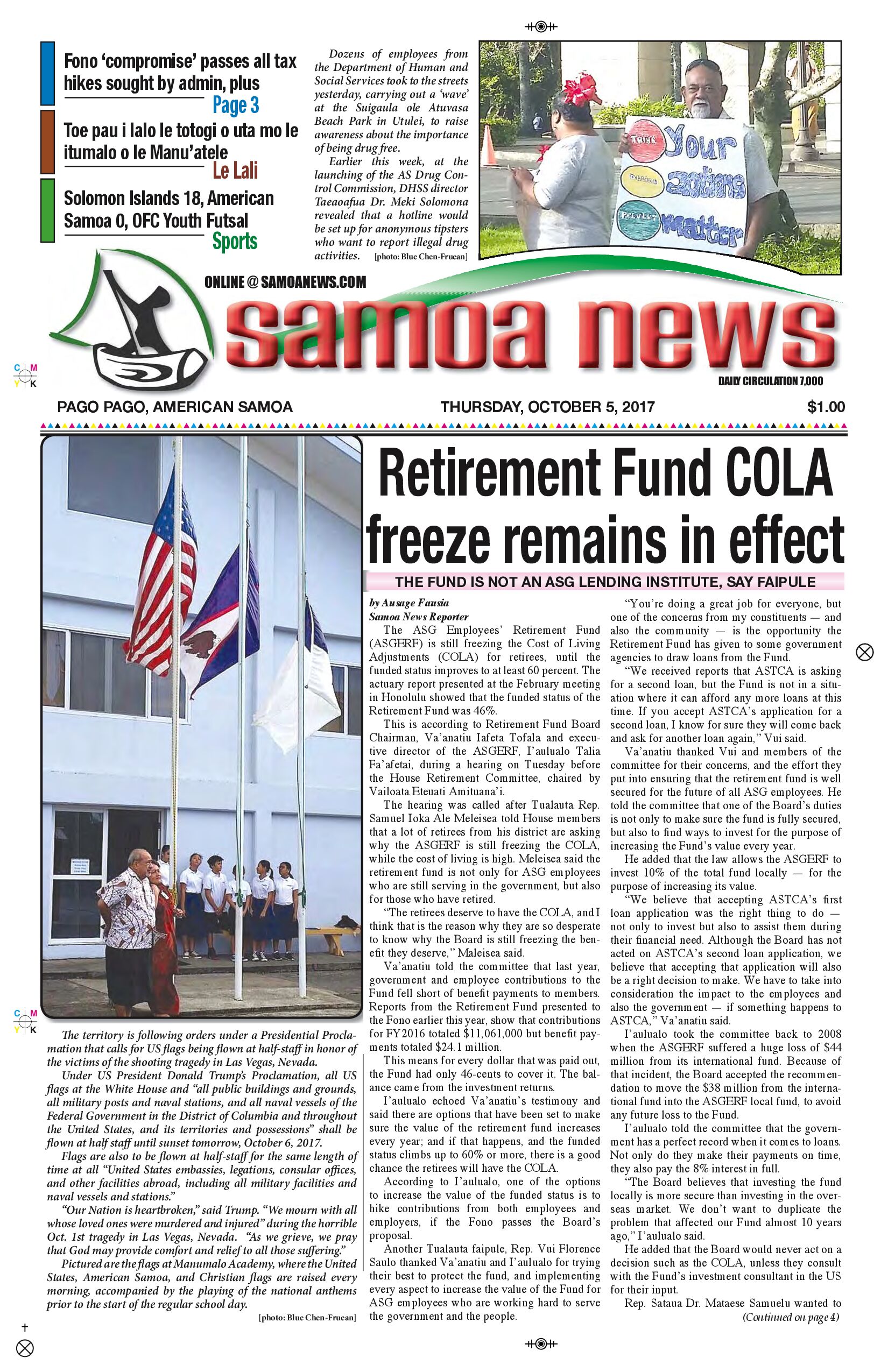 SN News Thursday, Oct. 05, 2017