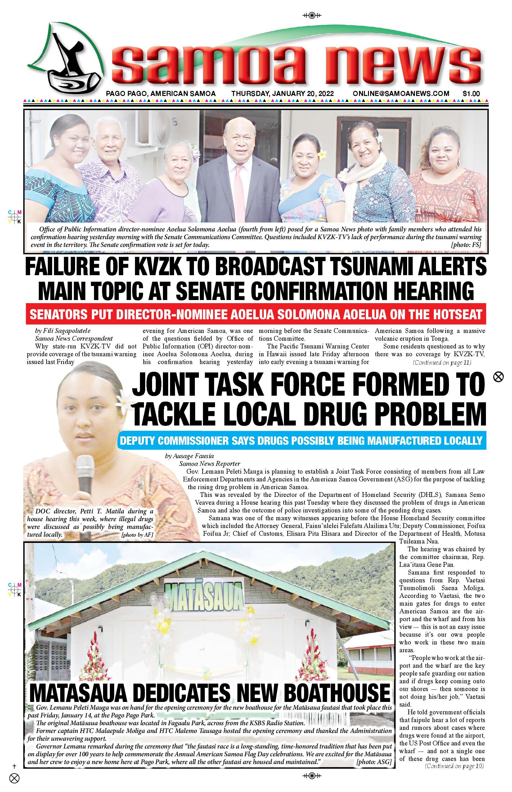 SN News Thursday, January 20, 2022