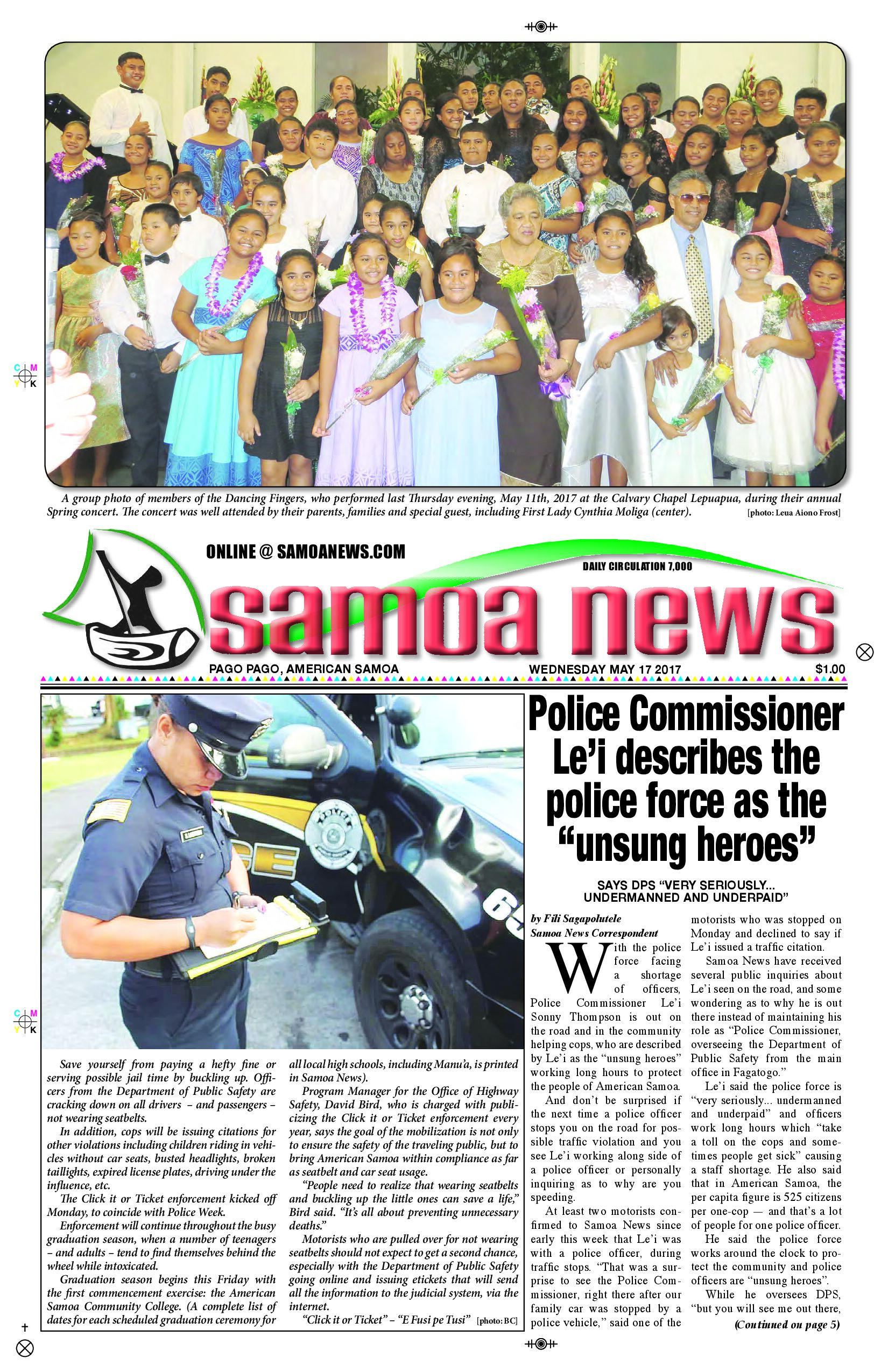 SN News Wednesday May 17, 2017