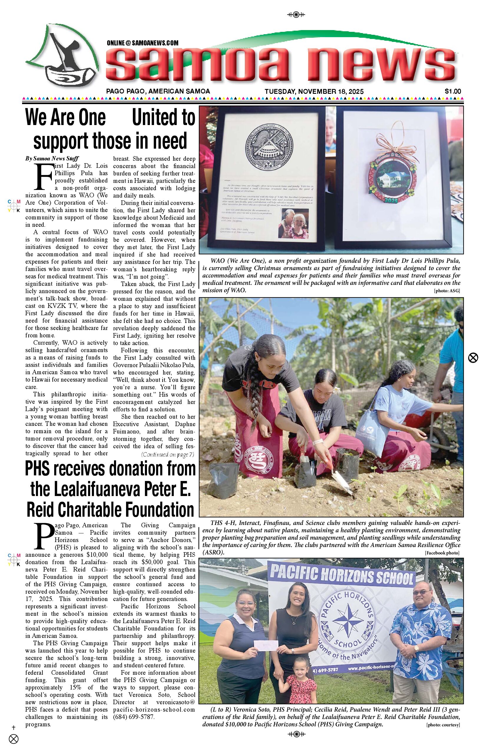 SN News Tuesday, November 18, 2025