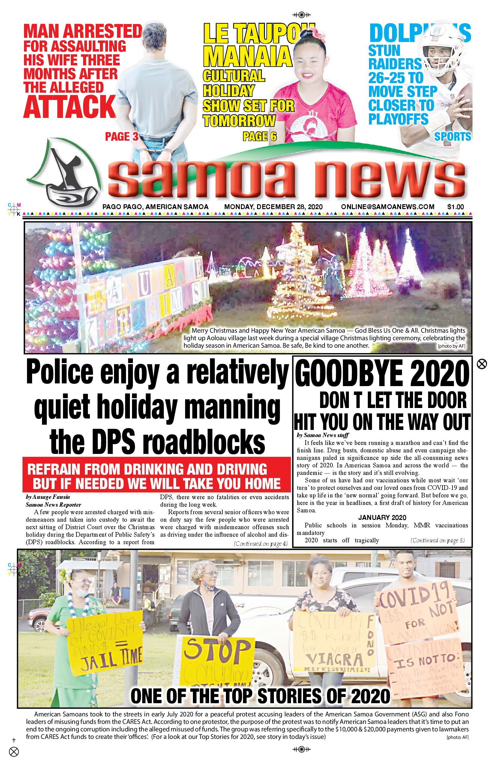 SN News Monday, Dec. 28, 2020