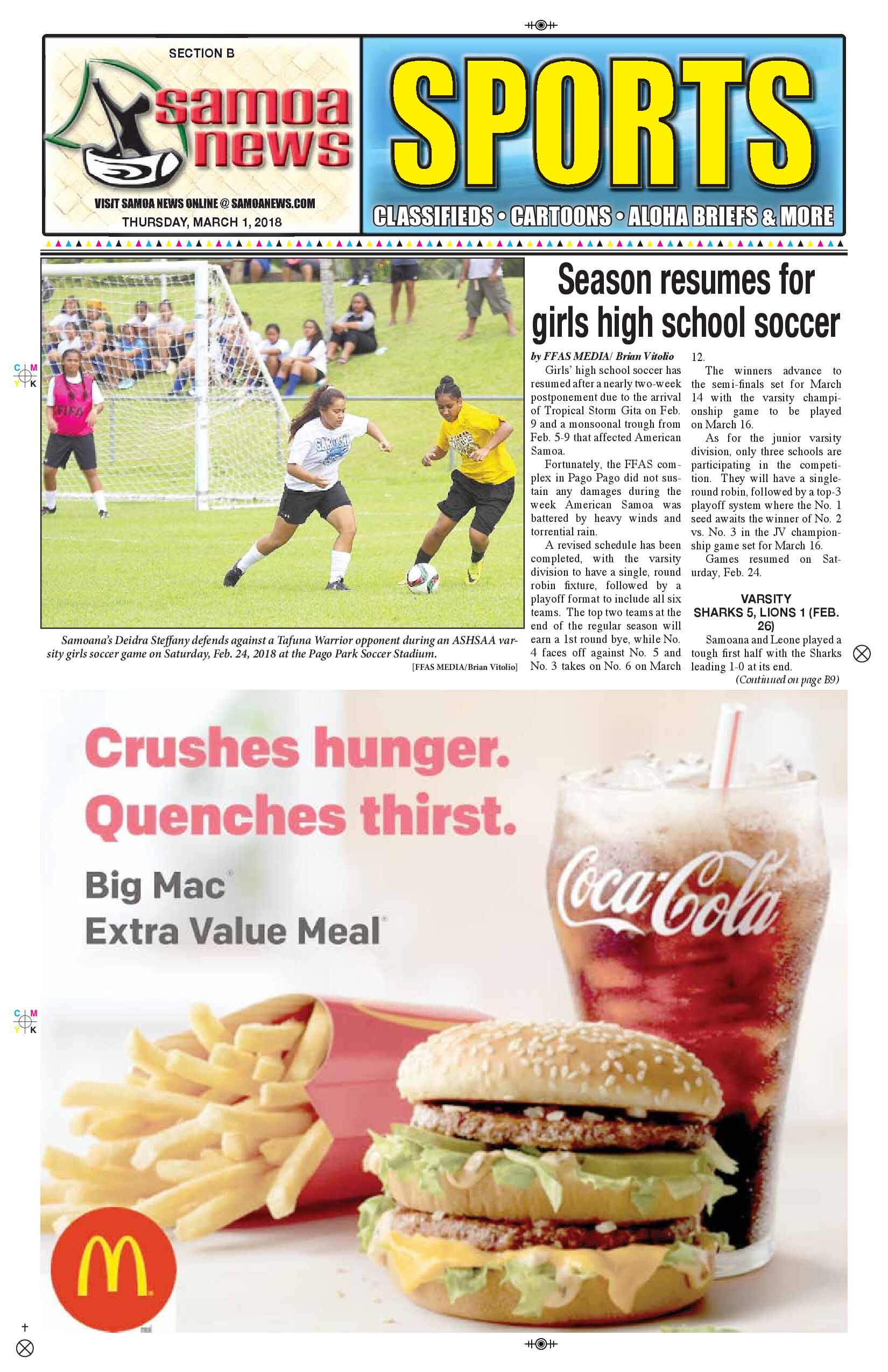 SN Sports Thursday, March 01, 2018