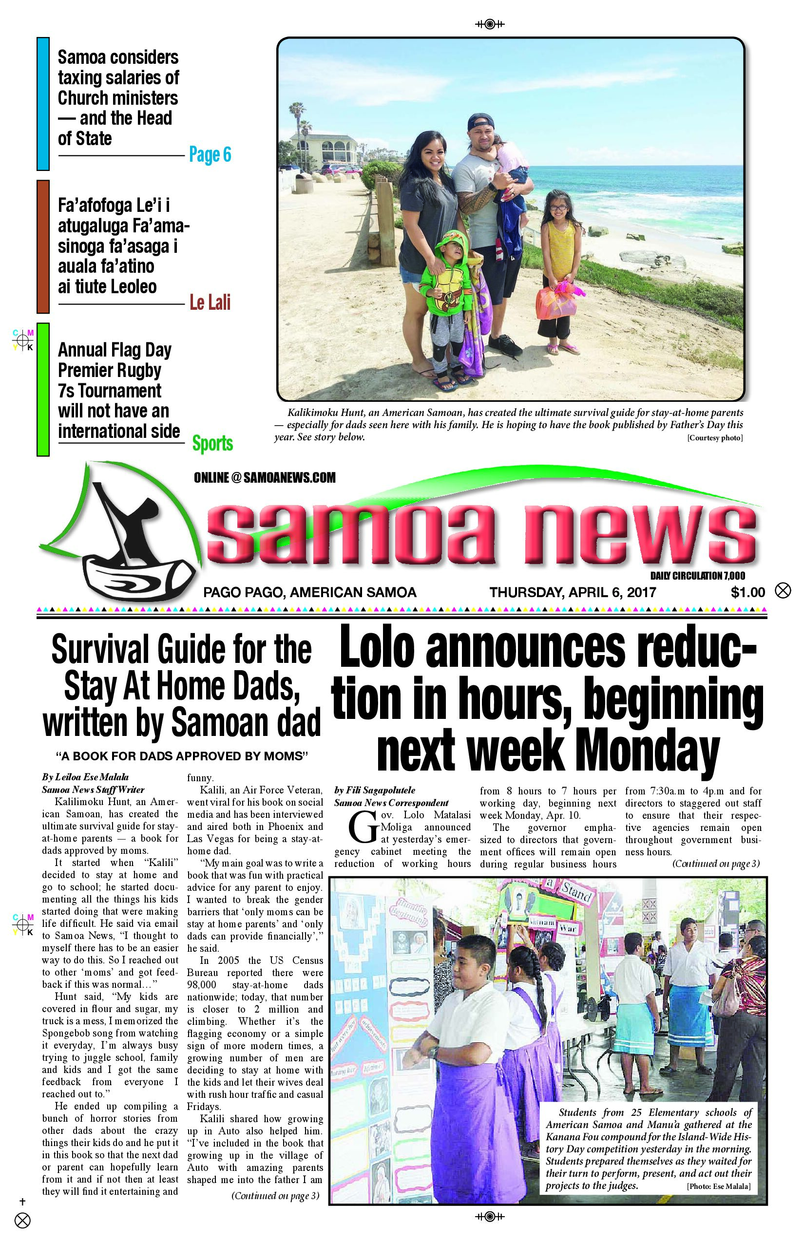 SN News Thursday, April 6,  2017