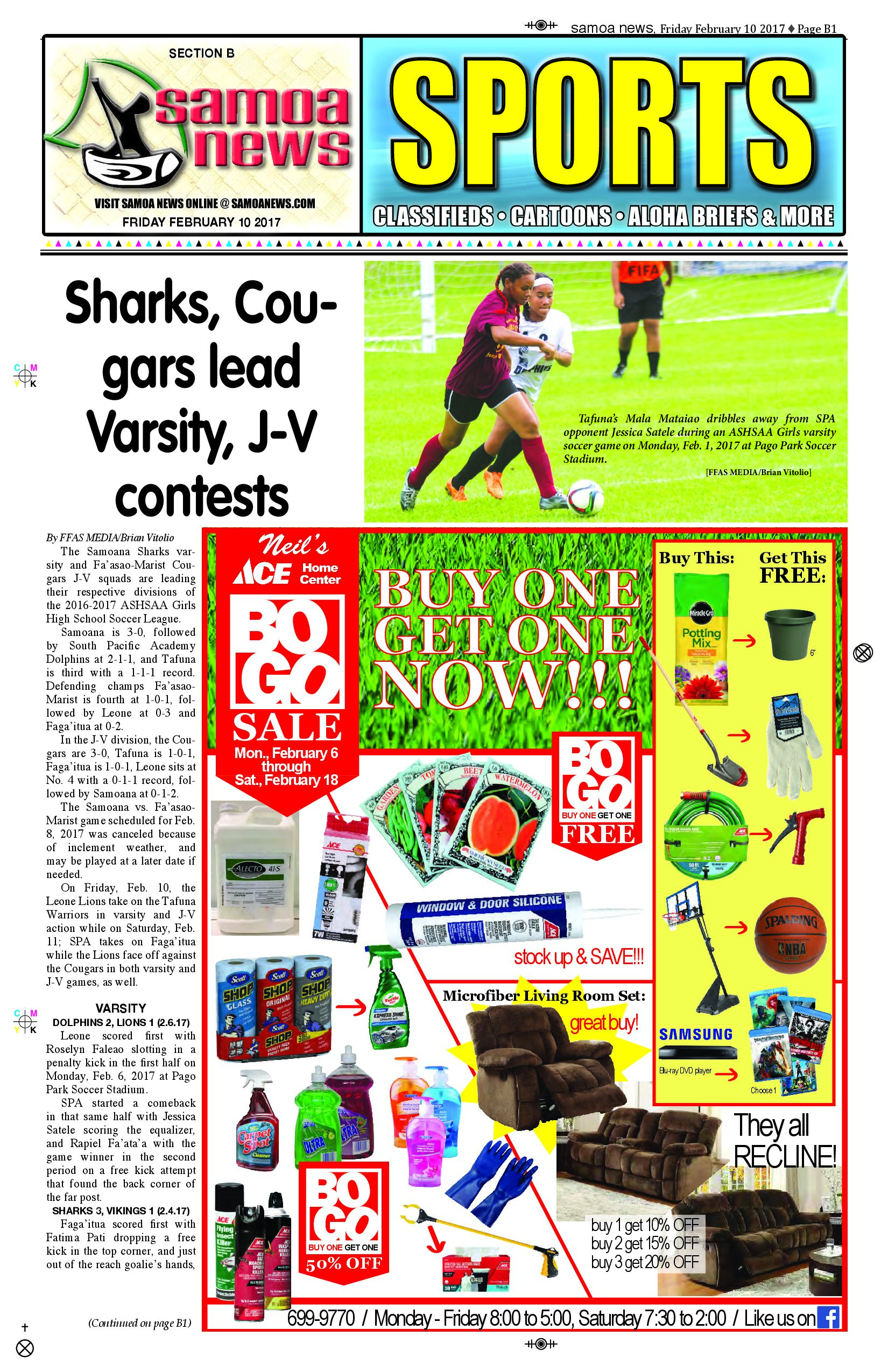 SN Sports Friday, Feb. 10, 2017