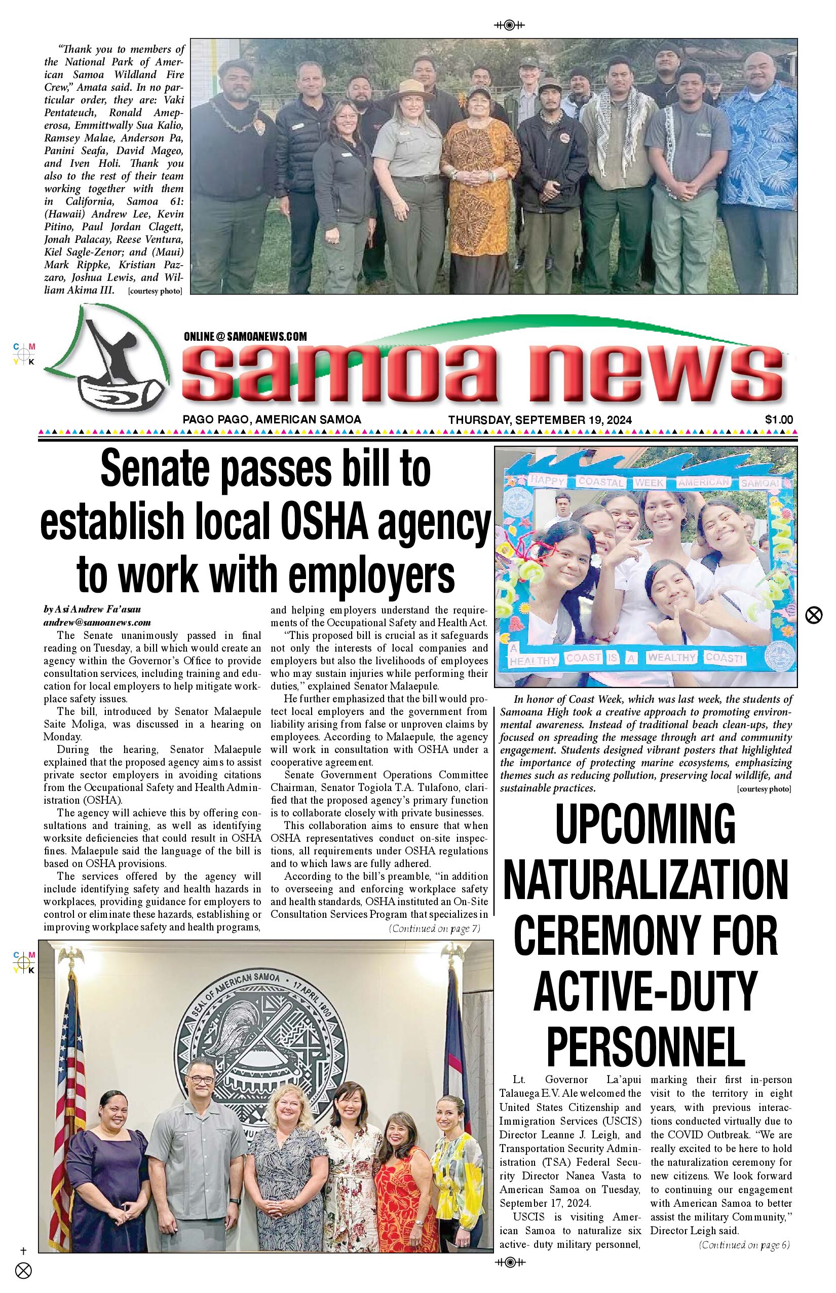 SN News Thursday, September 19, 2024