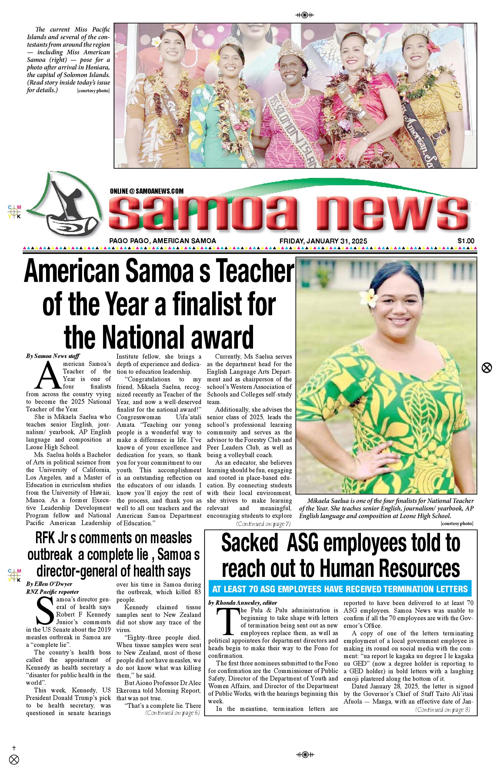 SN News Friday, January 31, 2025