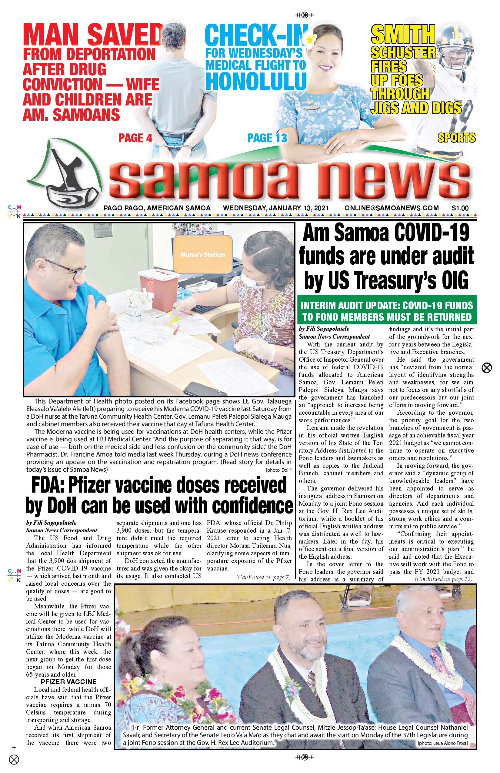 SN News Wednesday, Jan. 13, 2021