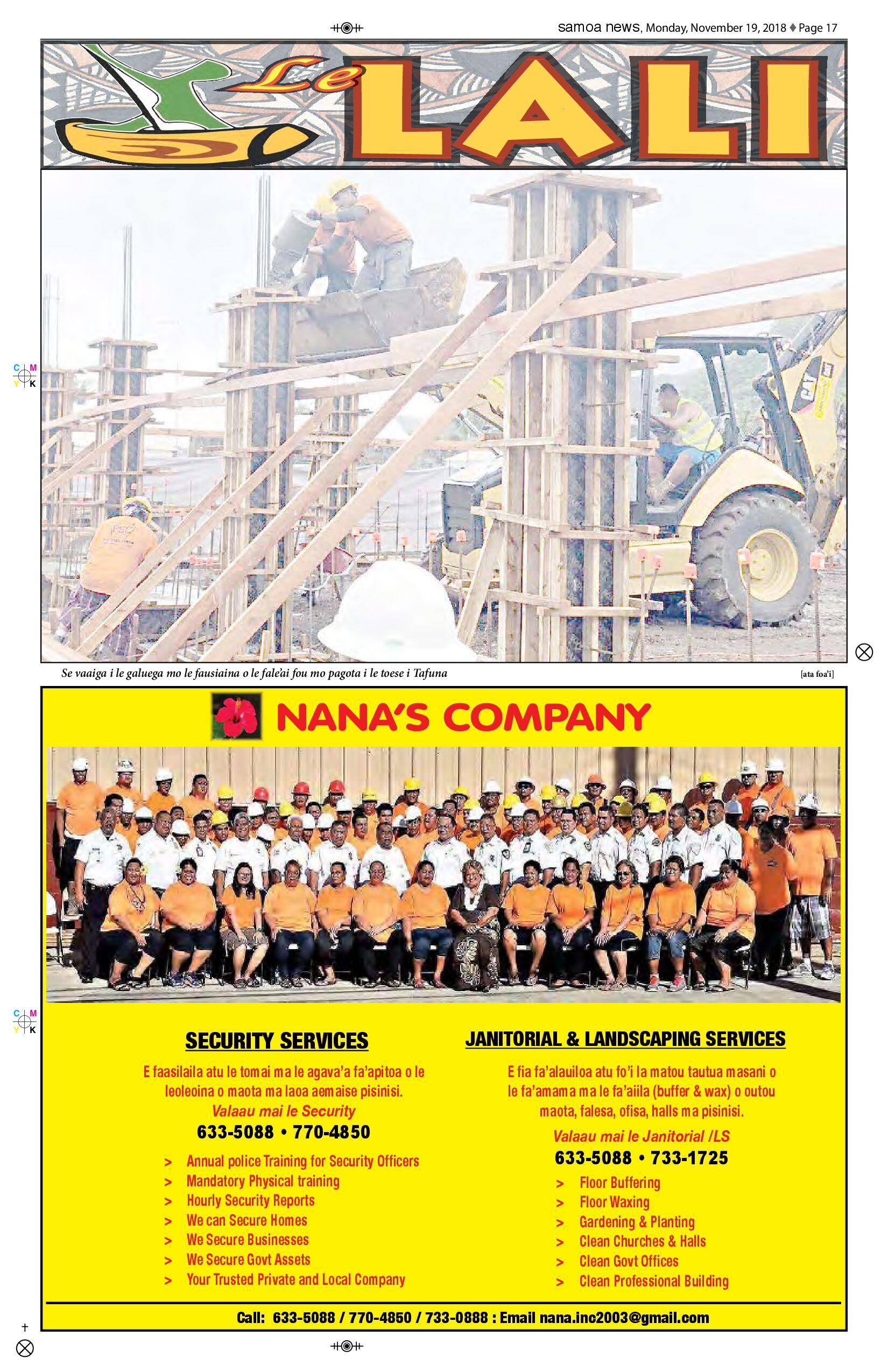 SN Lali Monday, November 19, 2018