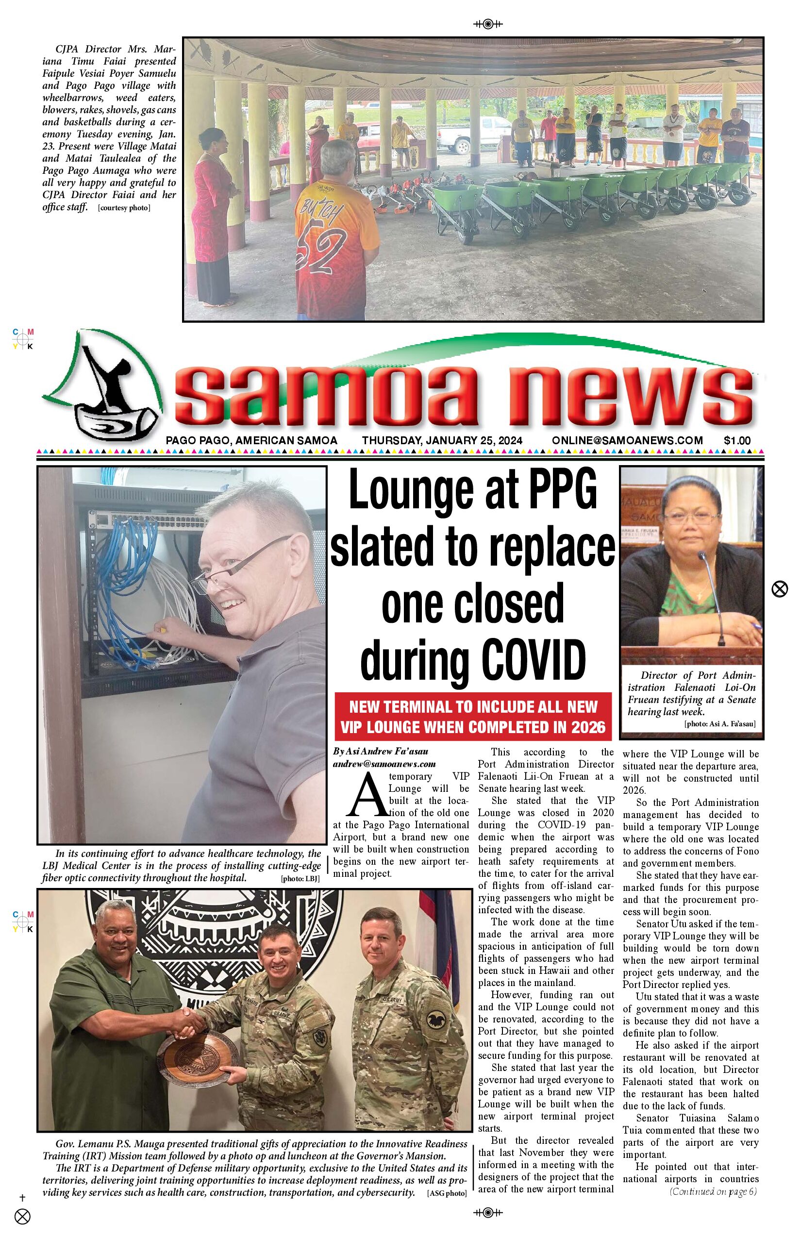 SN News Thursday, January 25, 2024