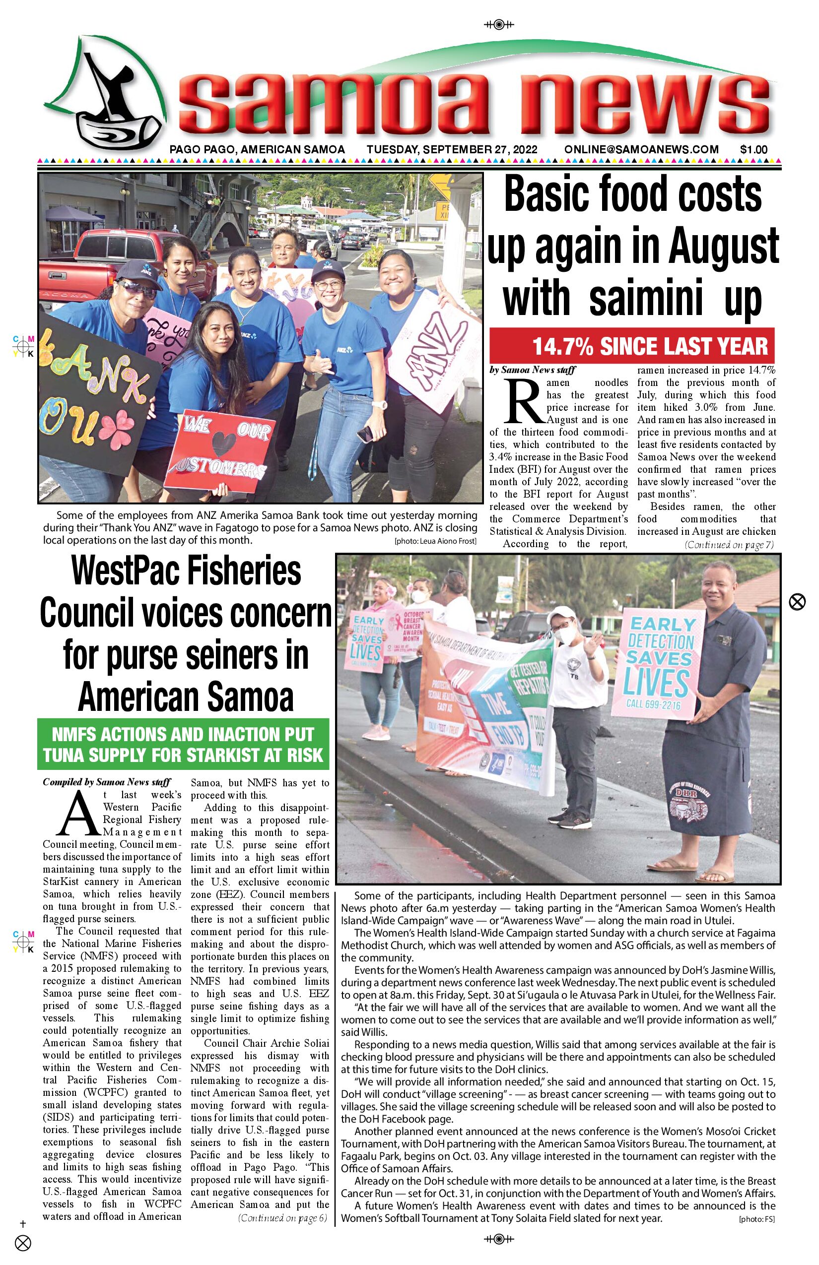 SN News Tuesday, Sept. 27, 2022