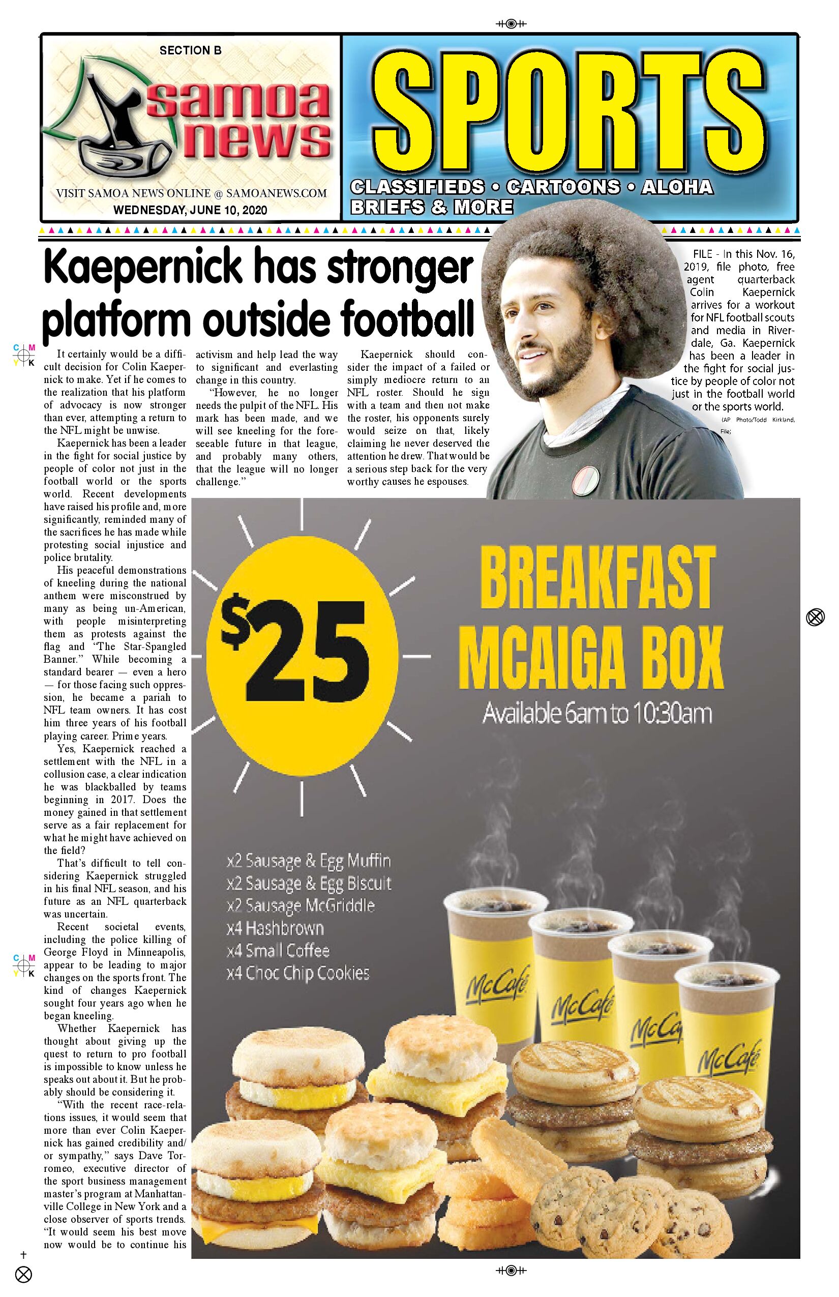 SN Sports Wednesday, June 10, 2020