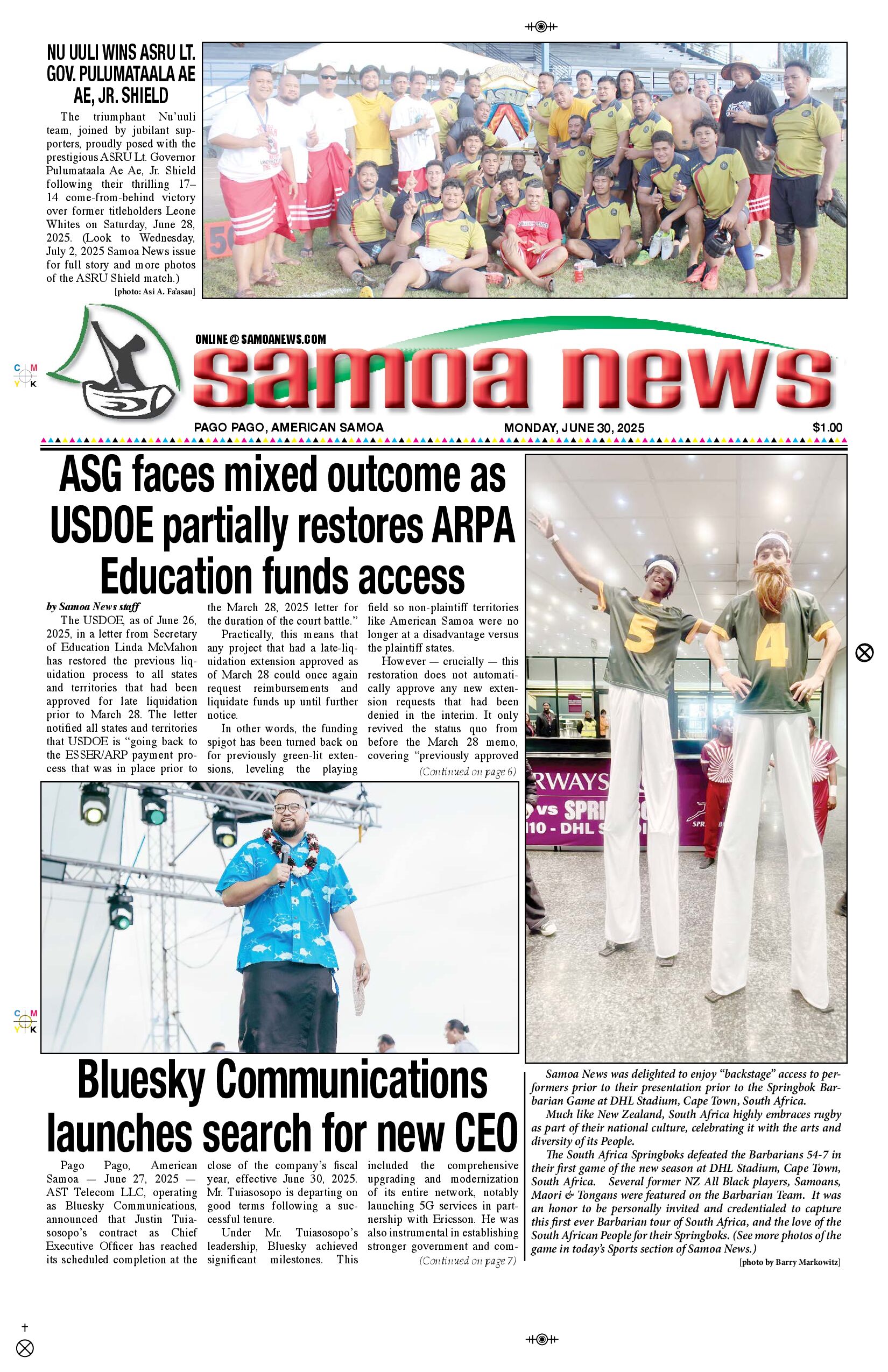 SN News Monday, June 30, 2025