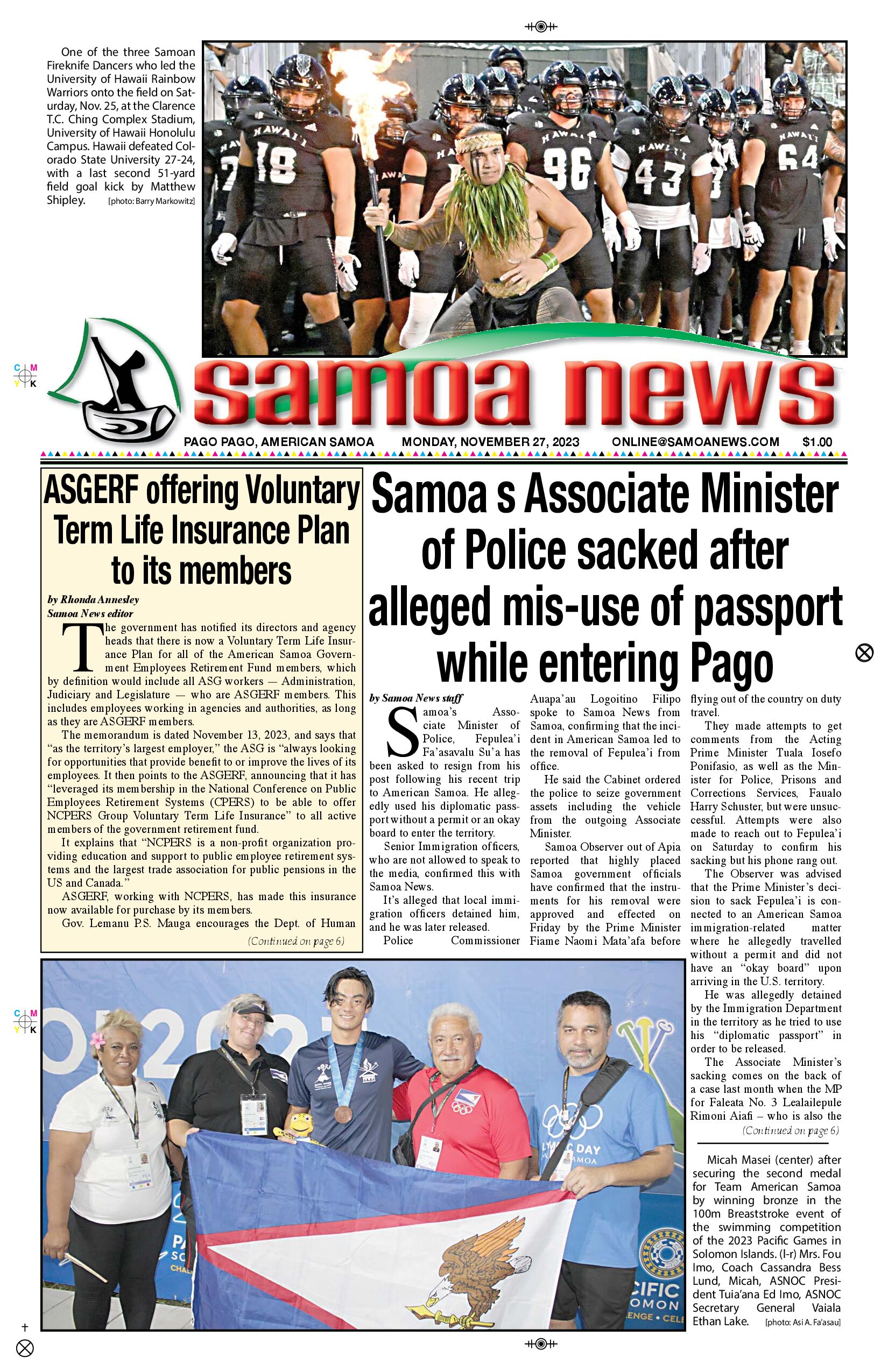 SN News Monday, November 27, 2023