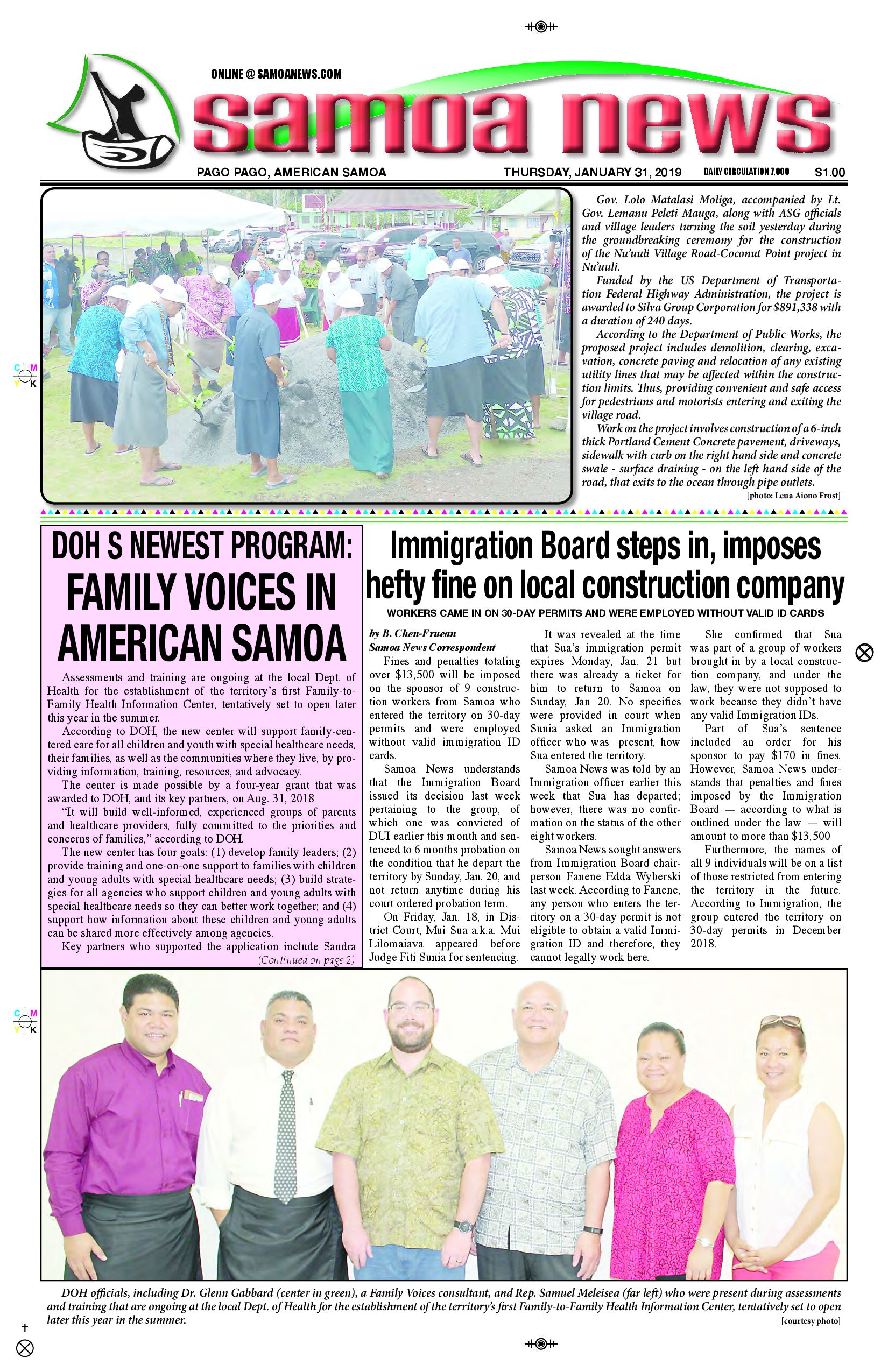 SN News Thursday, January 31, 2019