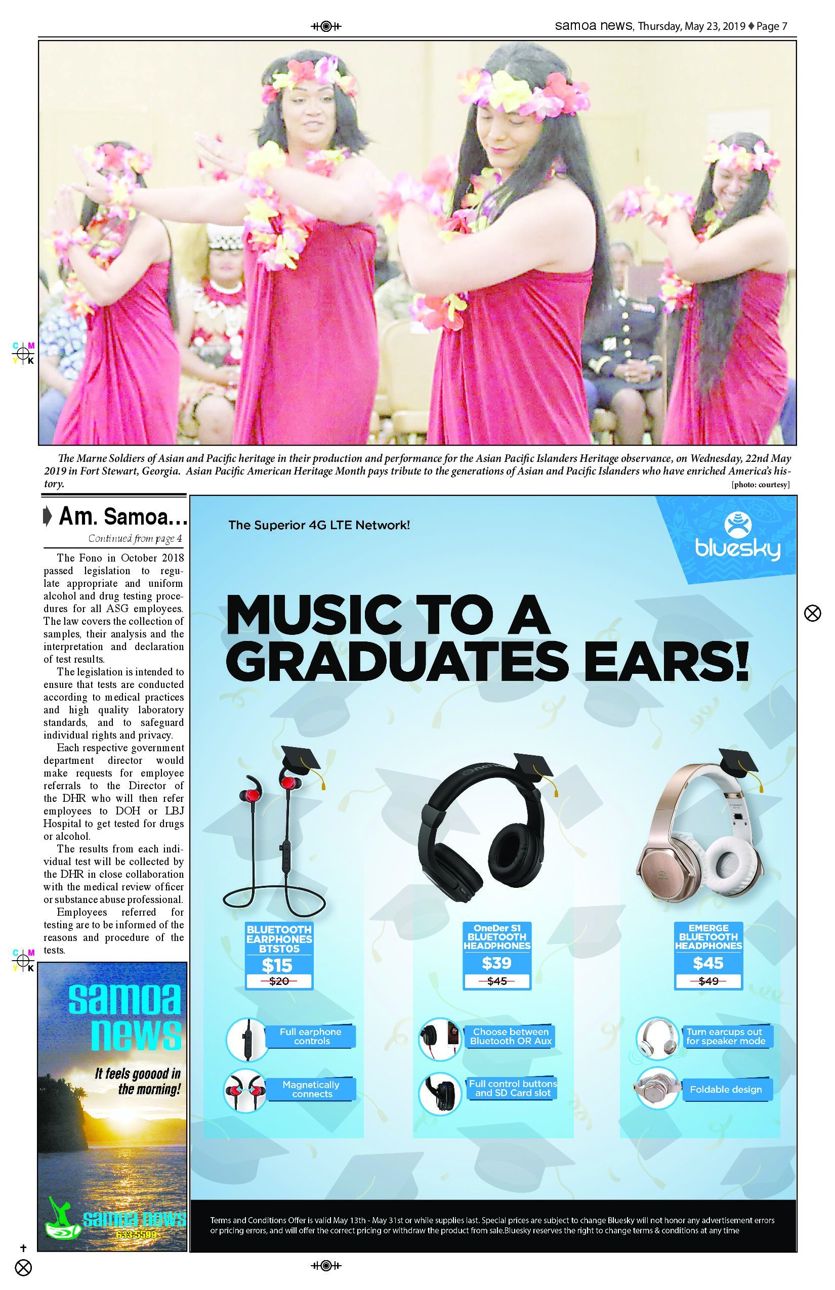 SN News-2 Thursday, May 23, 2019