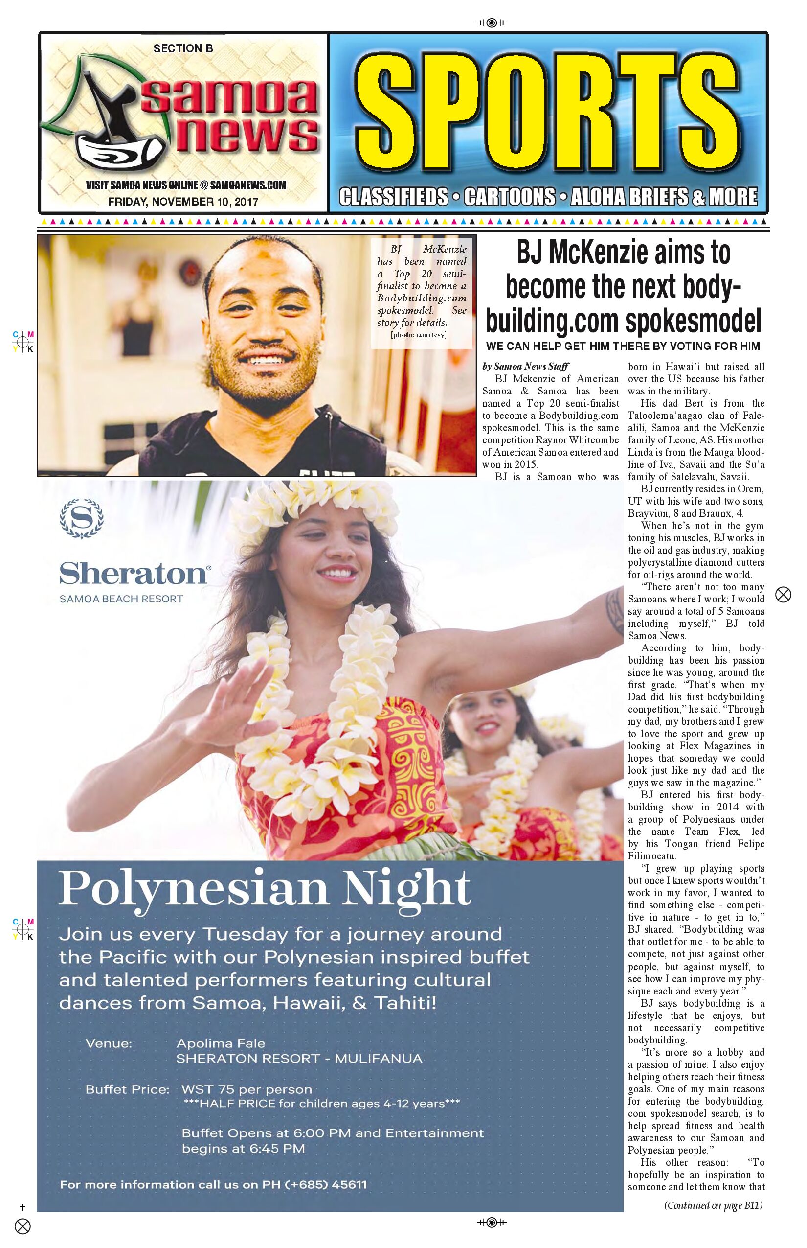 SN Sports Friday, Nov. 10, 2017