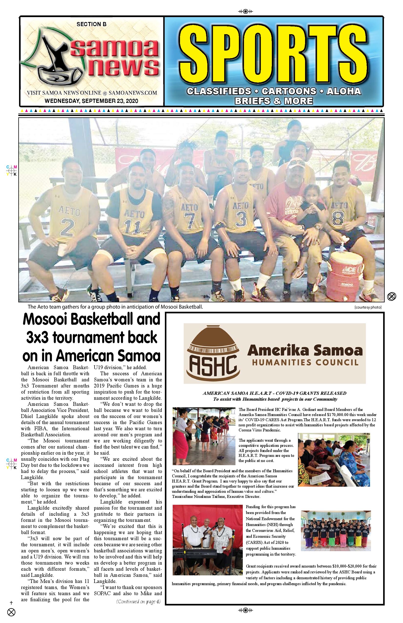 SN Sports Wednesday, Sept 23, 2020