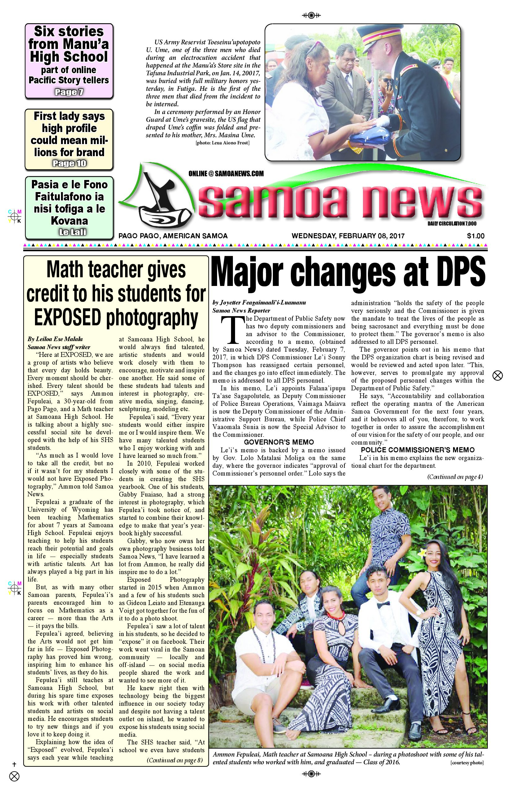 SN News Wednesday, Feb. 08, 2017