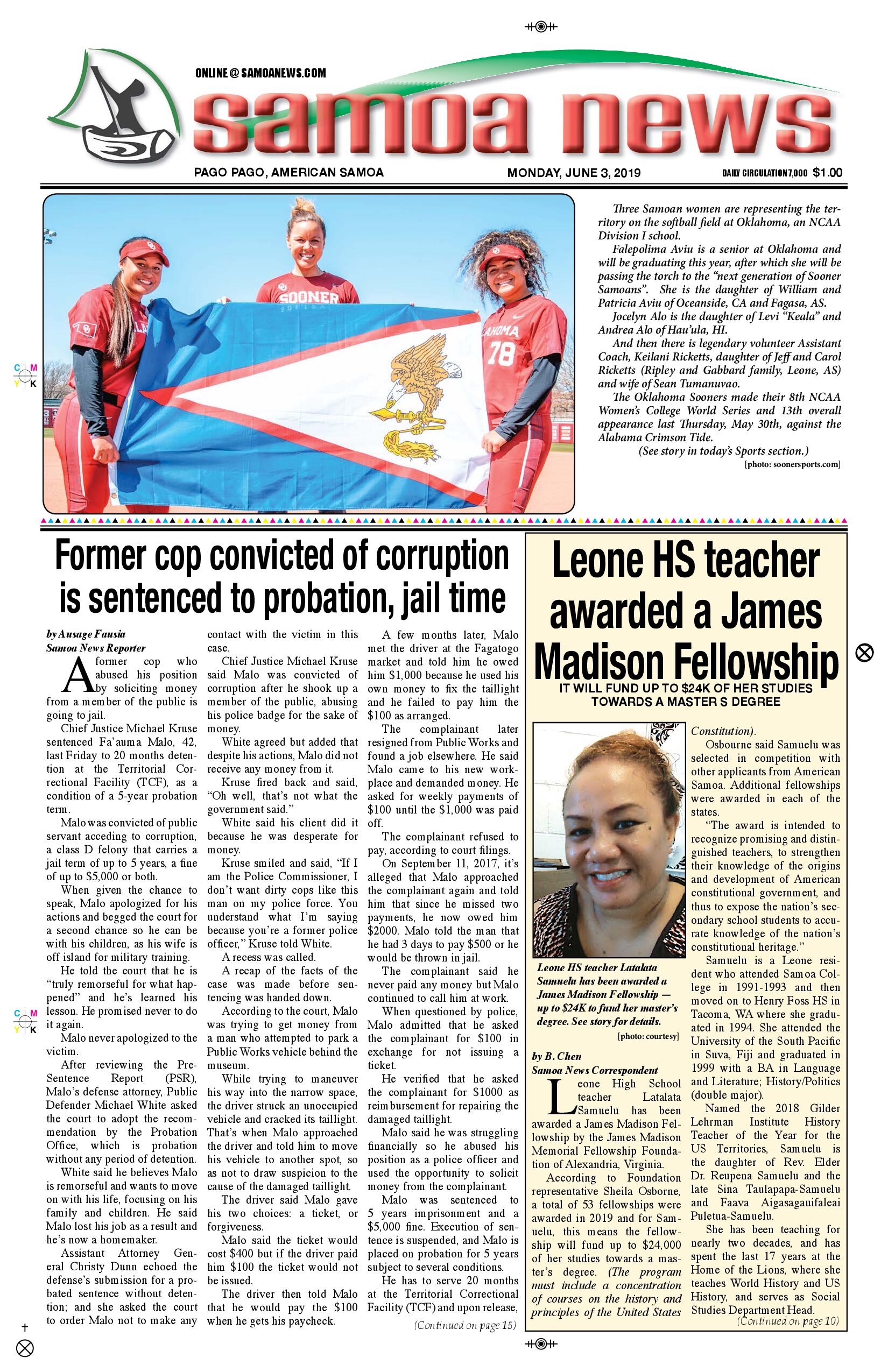 SN News Monday, June 03, 2019