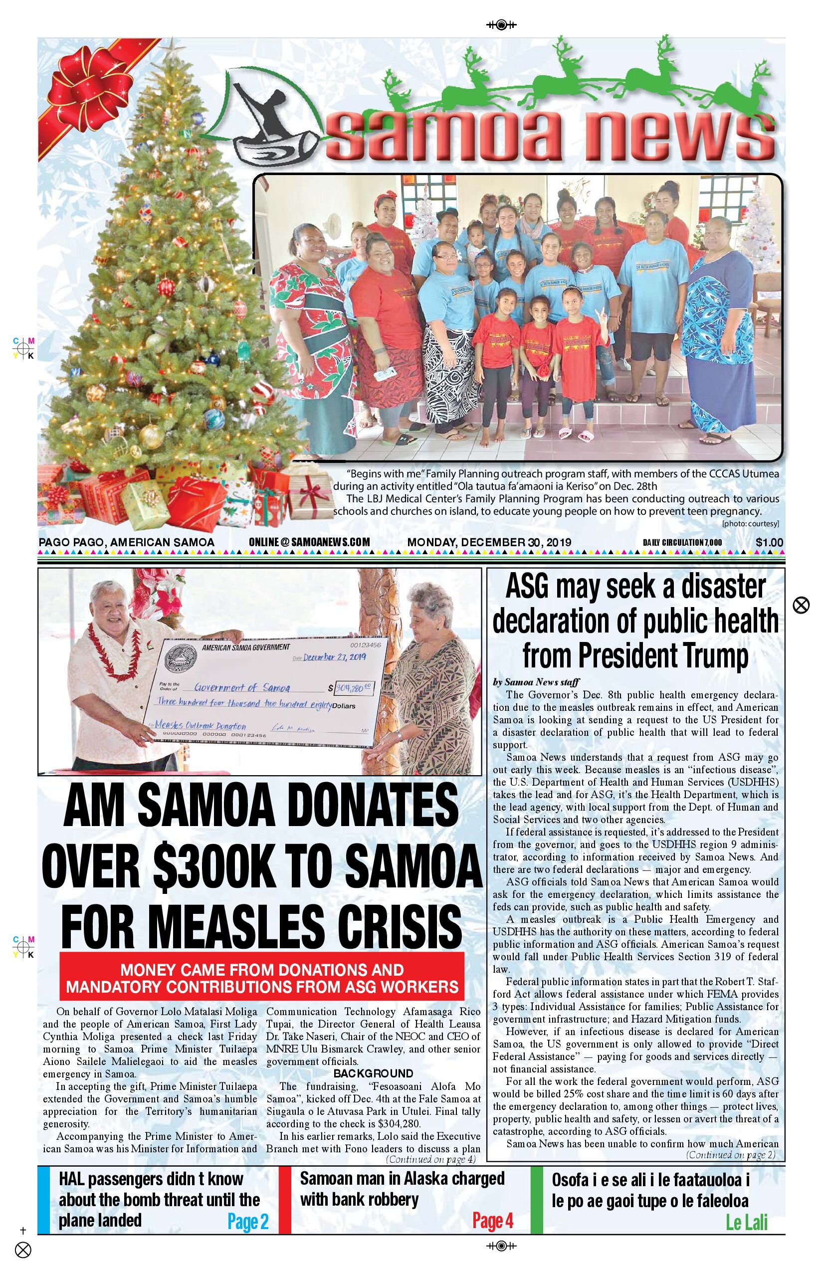 SN News Monday, December 30, 2019