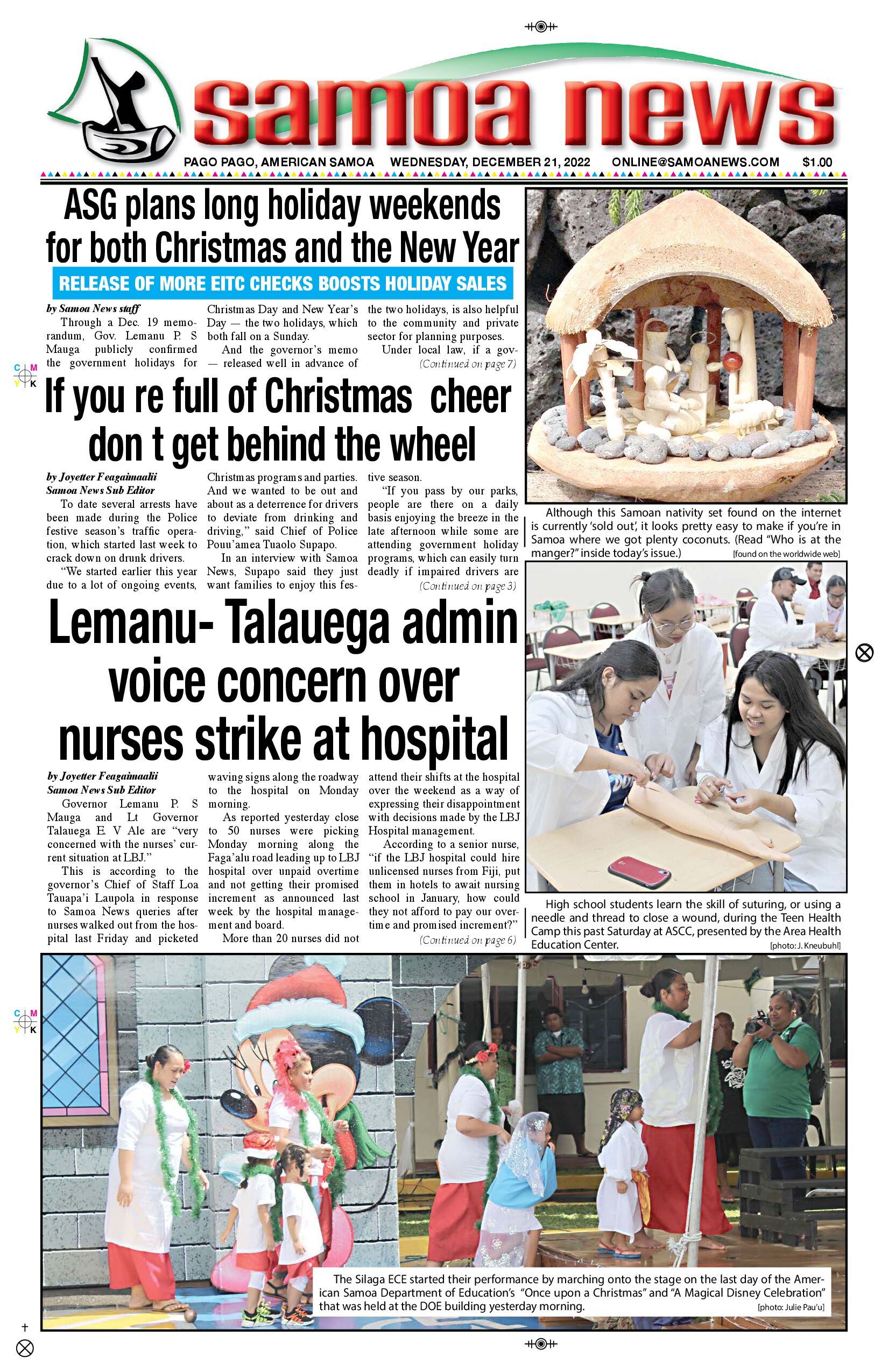 SN News Wednesday, December 21, 2022