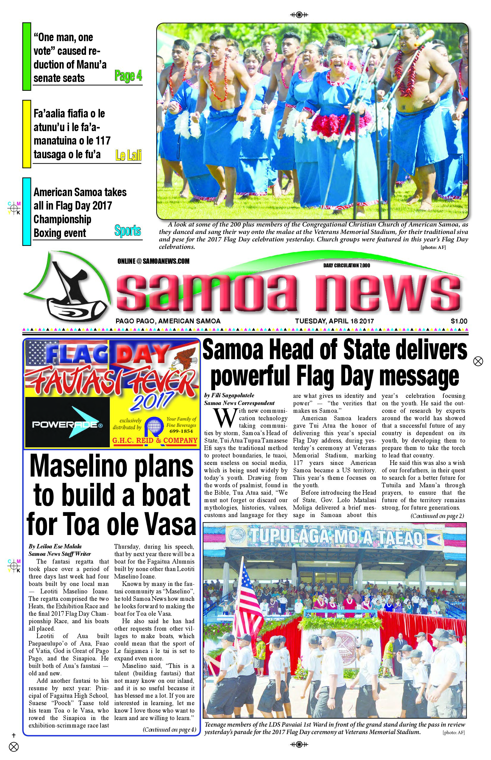 SN News Tuesday, April 18, 2017