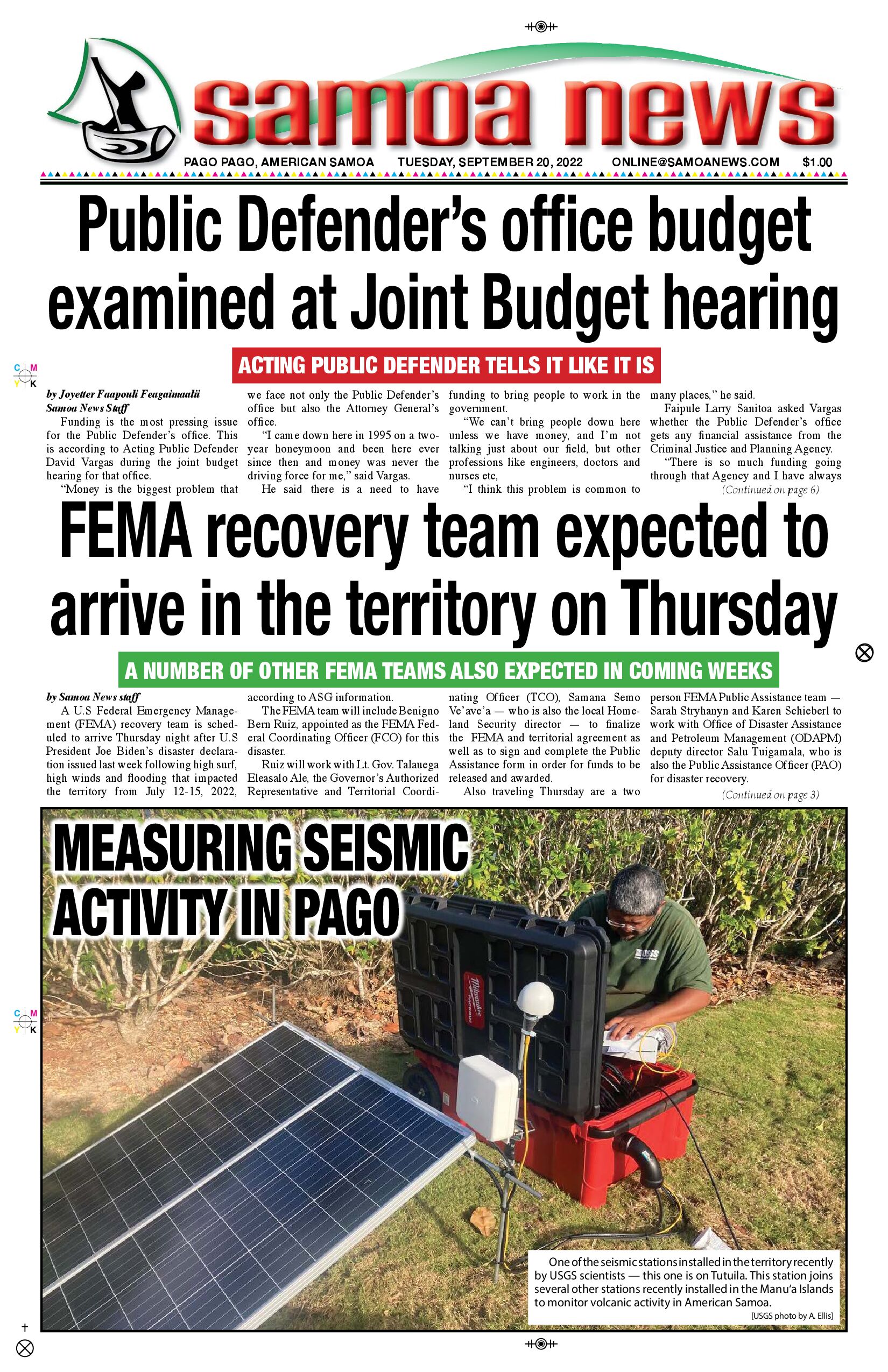 SN News Tuesday, Sept. 20, 2022