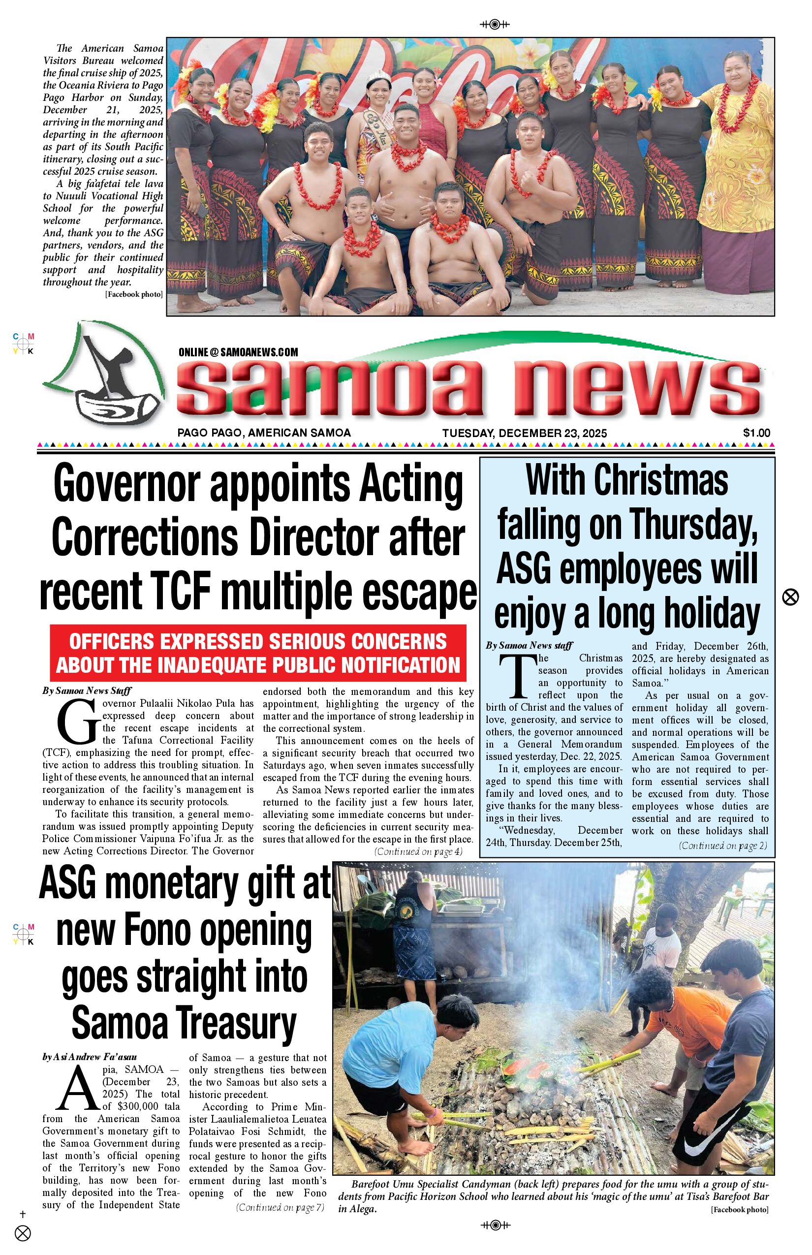 SN News Tuesday, December 23, 2025