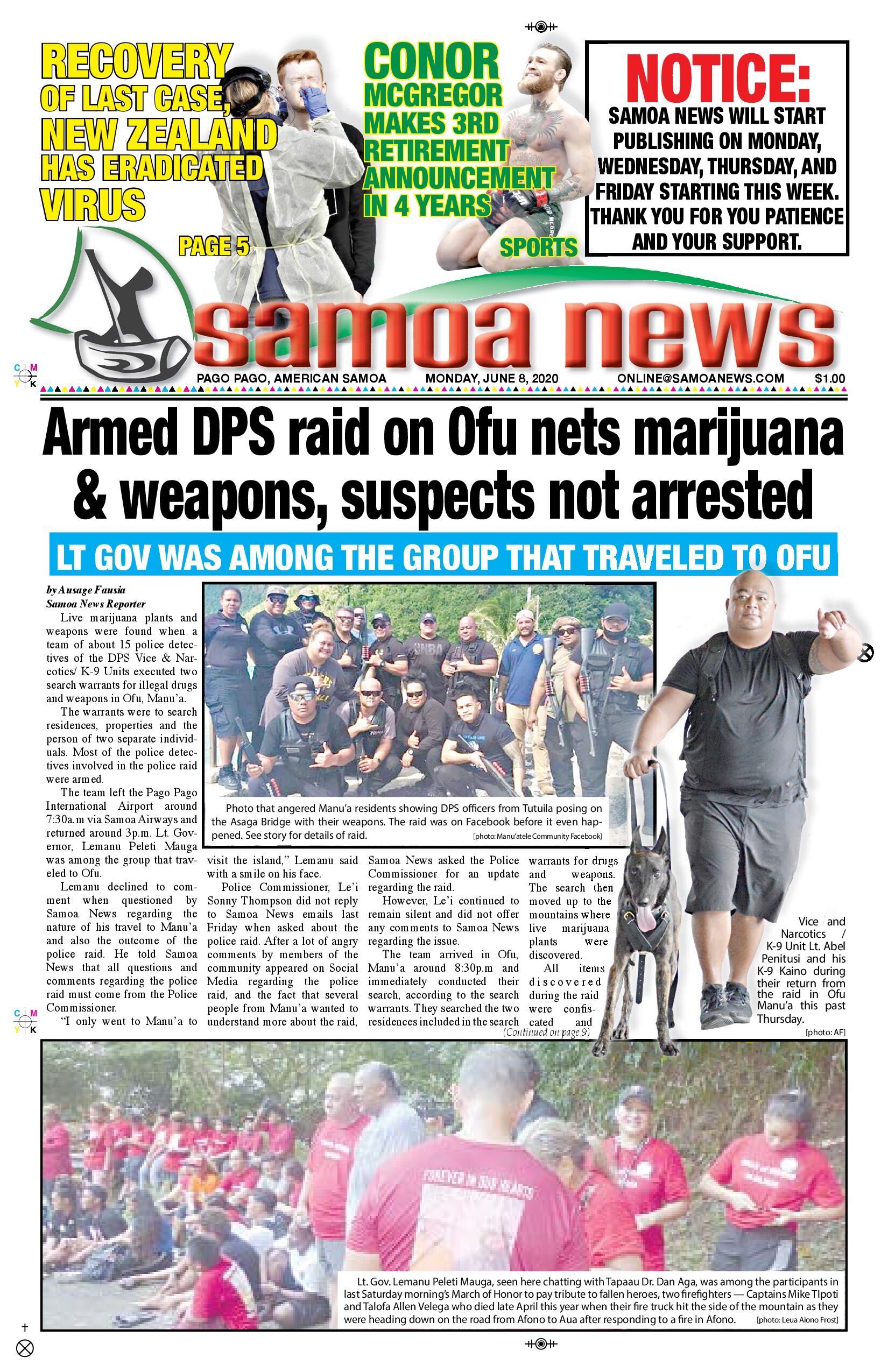 SN News Monday, June 08, 2020