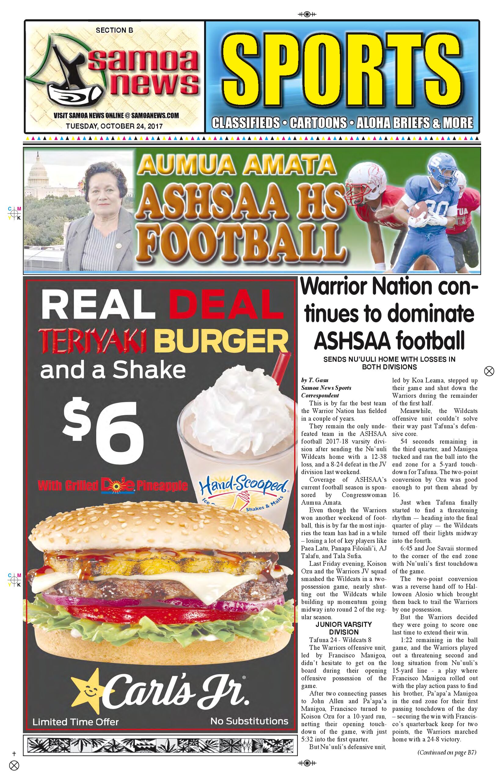 SN Sports Tuesday Oct. 24, 2017