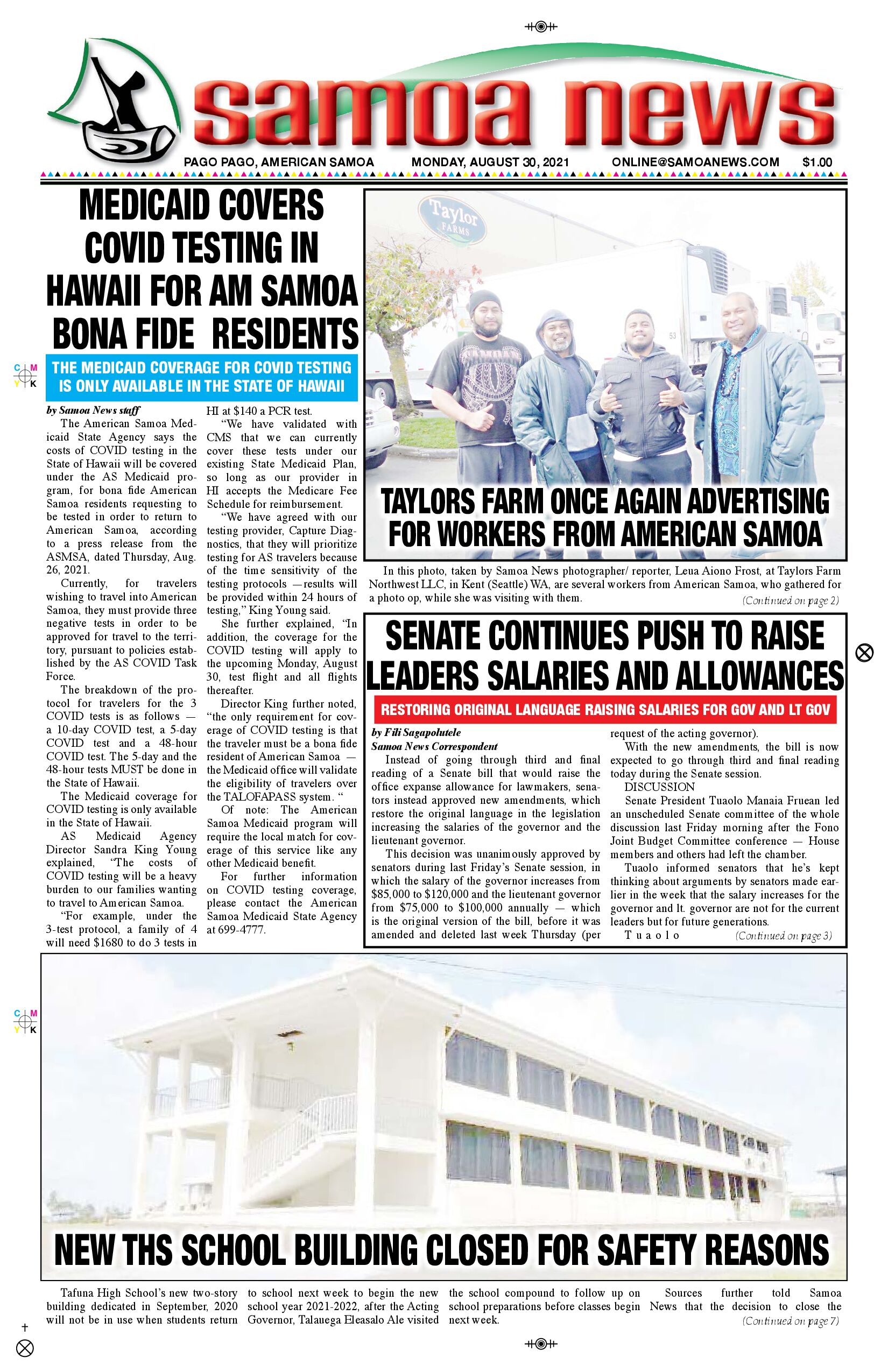 SN News Monday, August 30, 2021