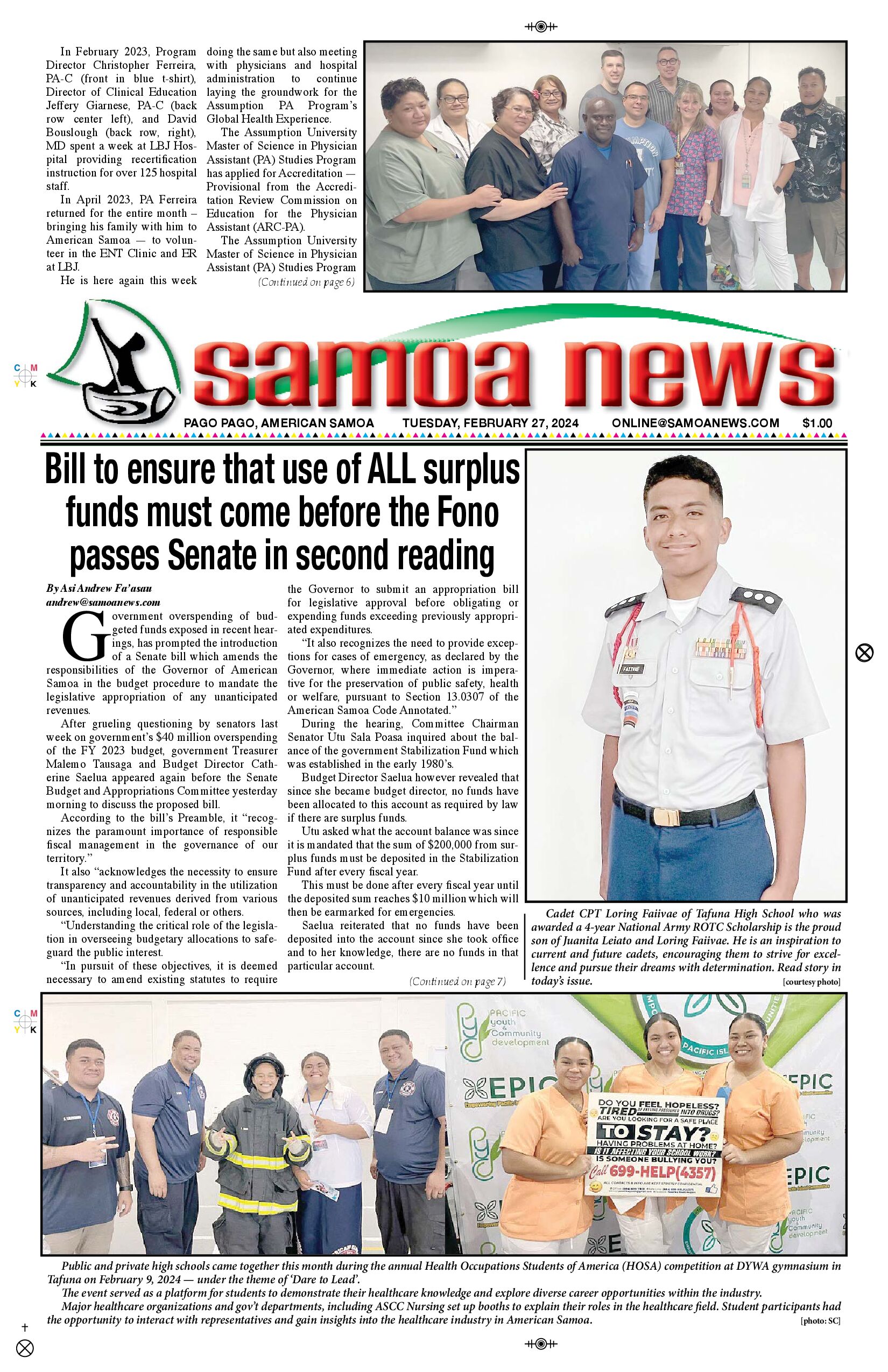 SN News Tuesday, February 27, 2024