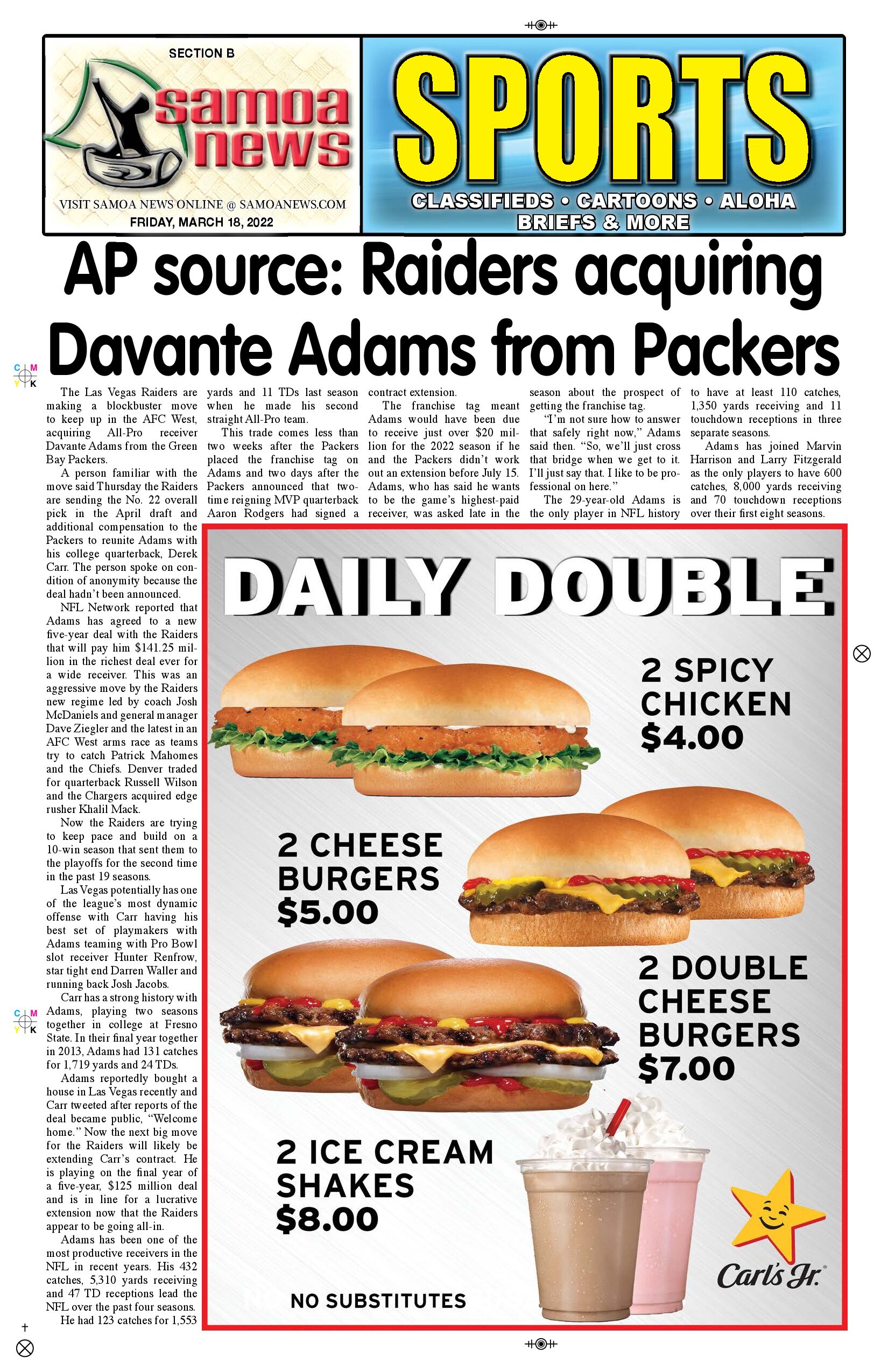 SN Sports Friday, March 18, 2022