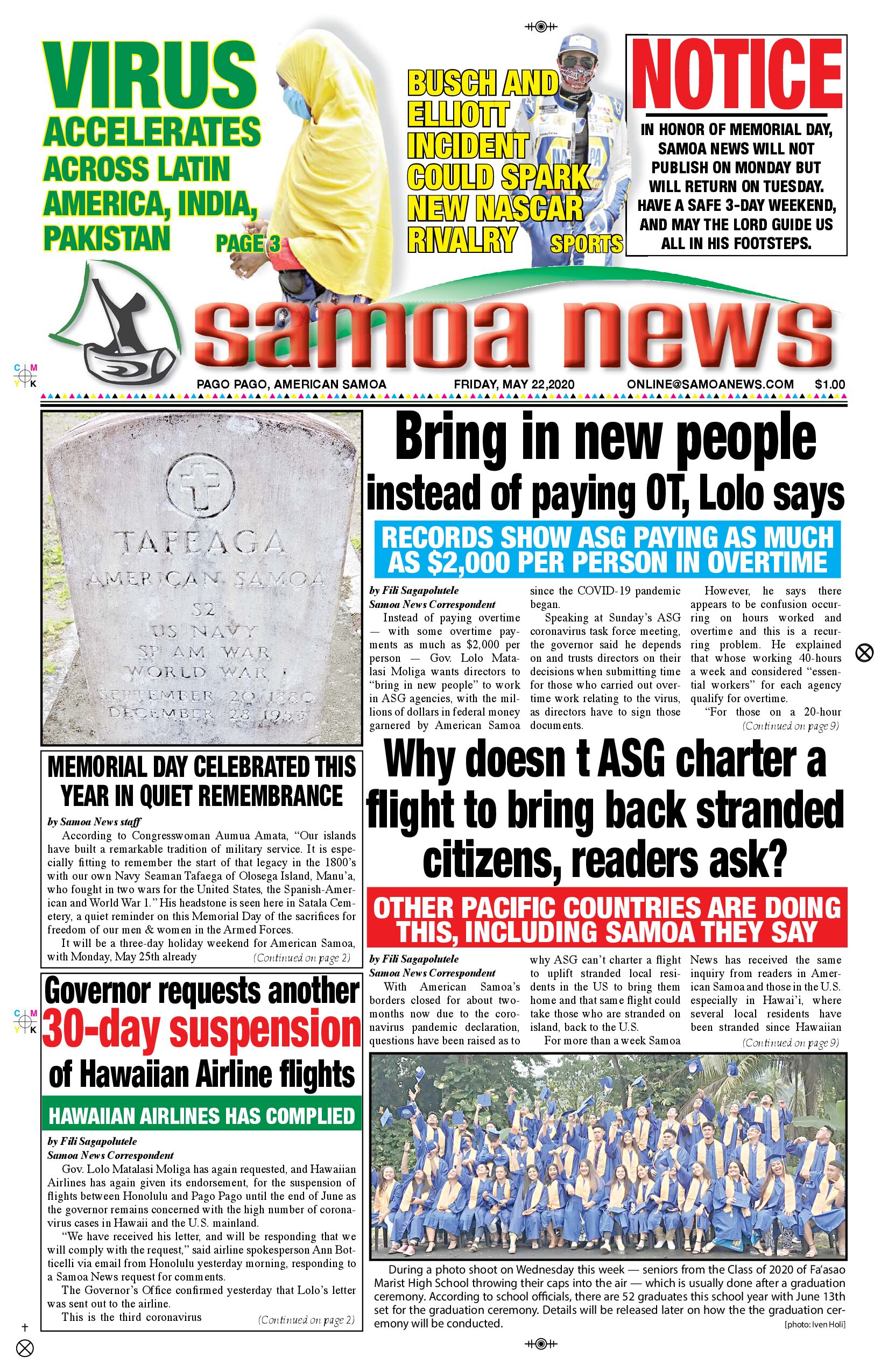 SN News Friday, May 22, 2020