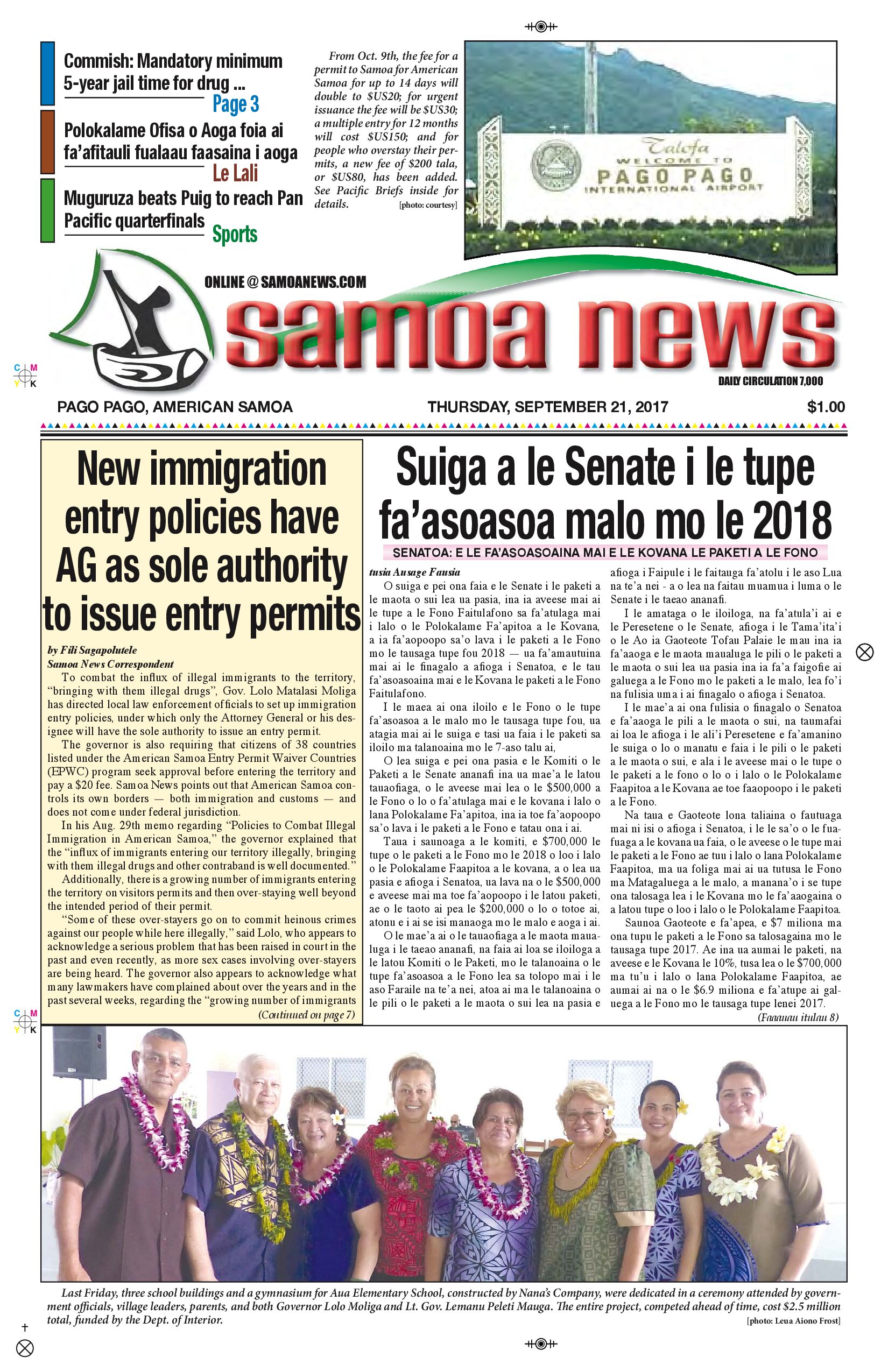 SN News Thursday, Sept. 21, 2017