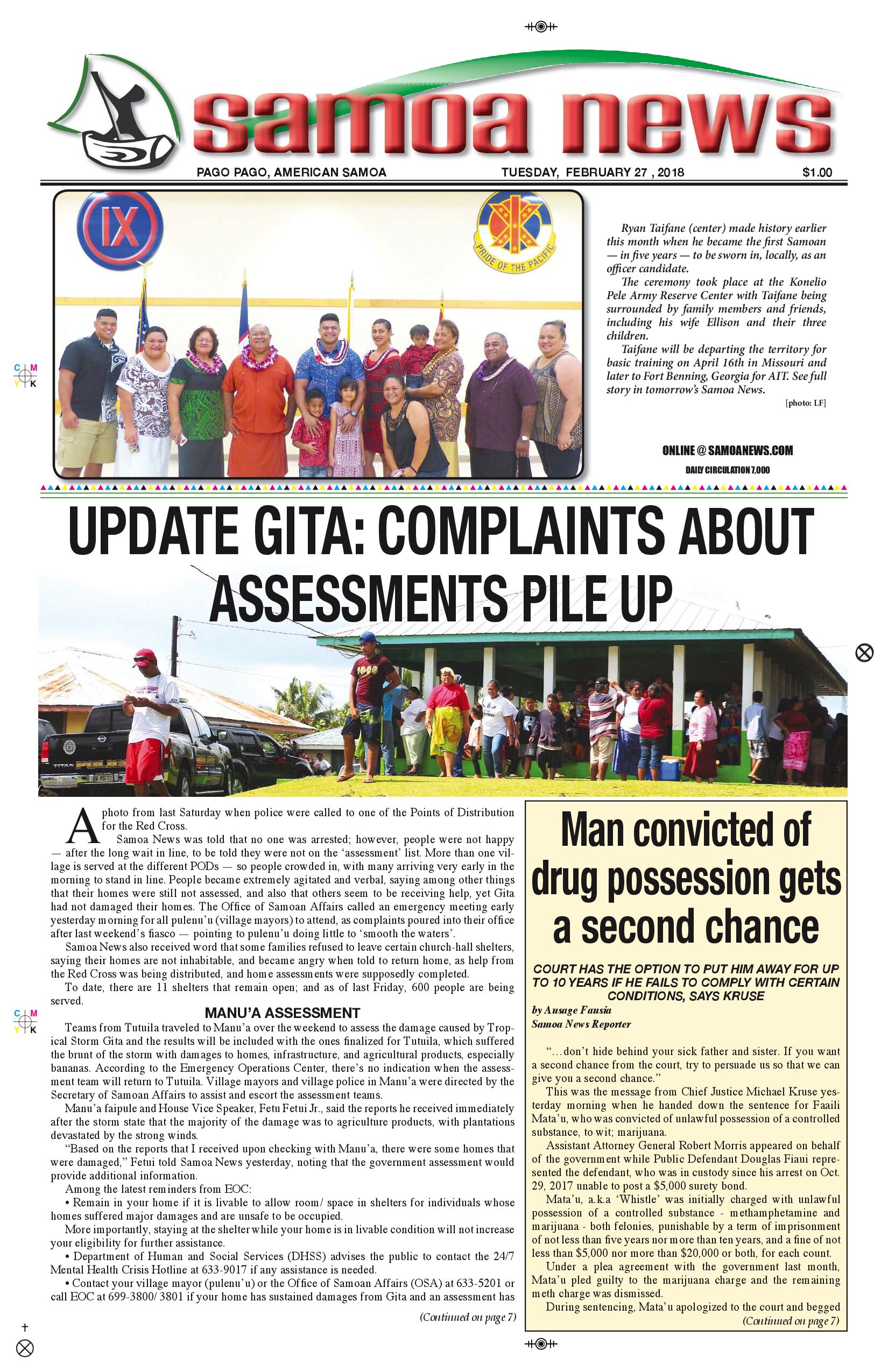 SN News Tuesday, Feb. 27, 2018