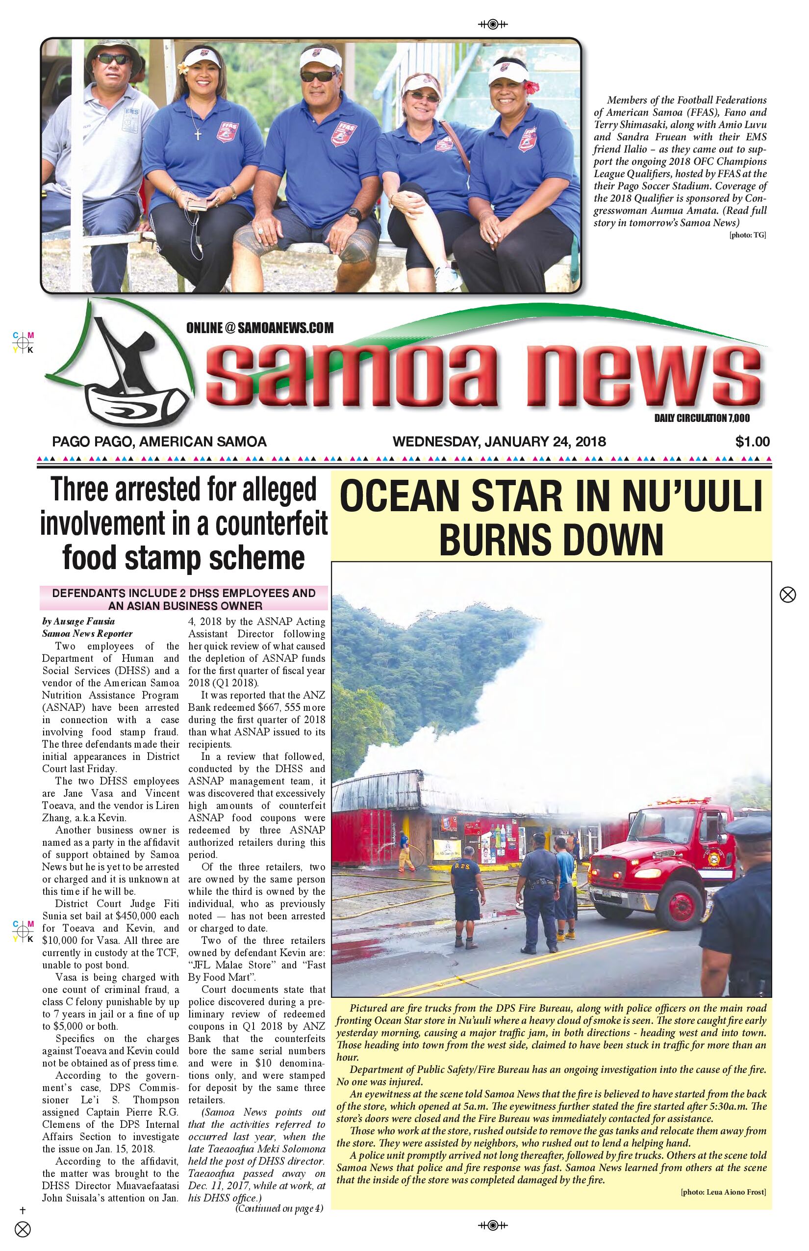 SN News Wednesday, Jan. 24, 2018