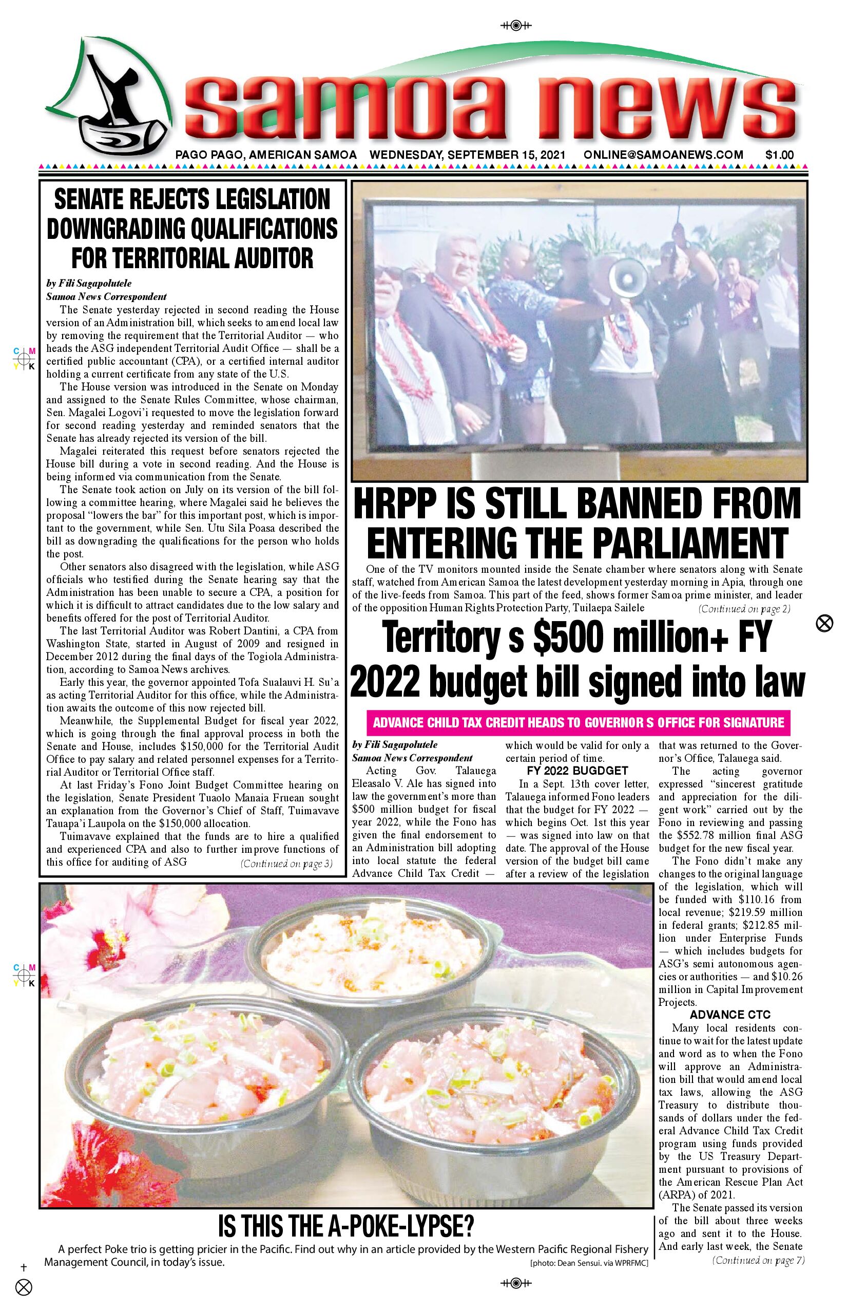 SN News Wednesday, September 15, 2021