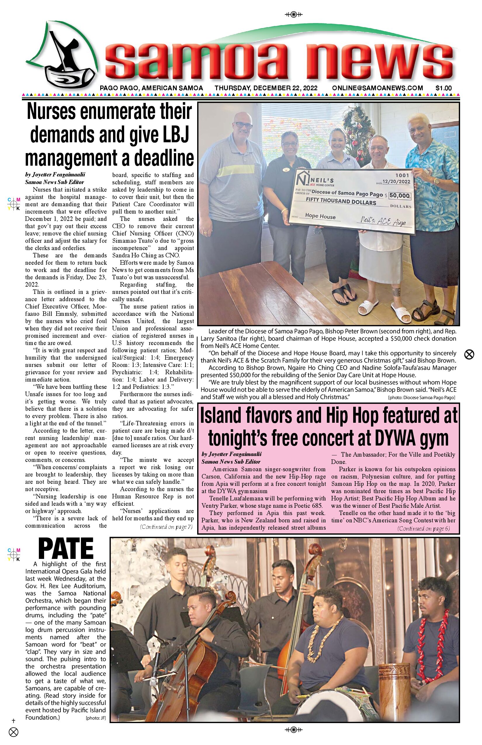 SN News Thursday, December 22,  2022