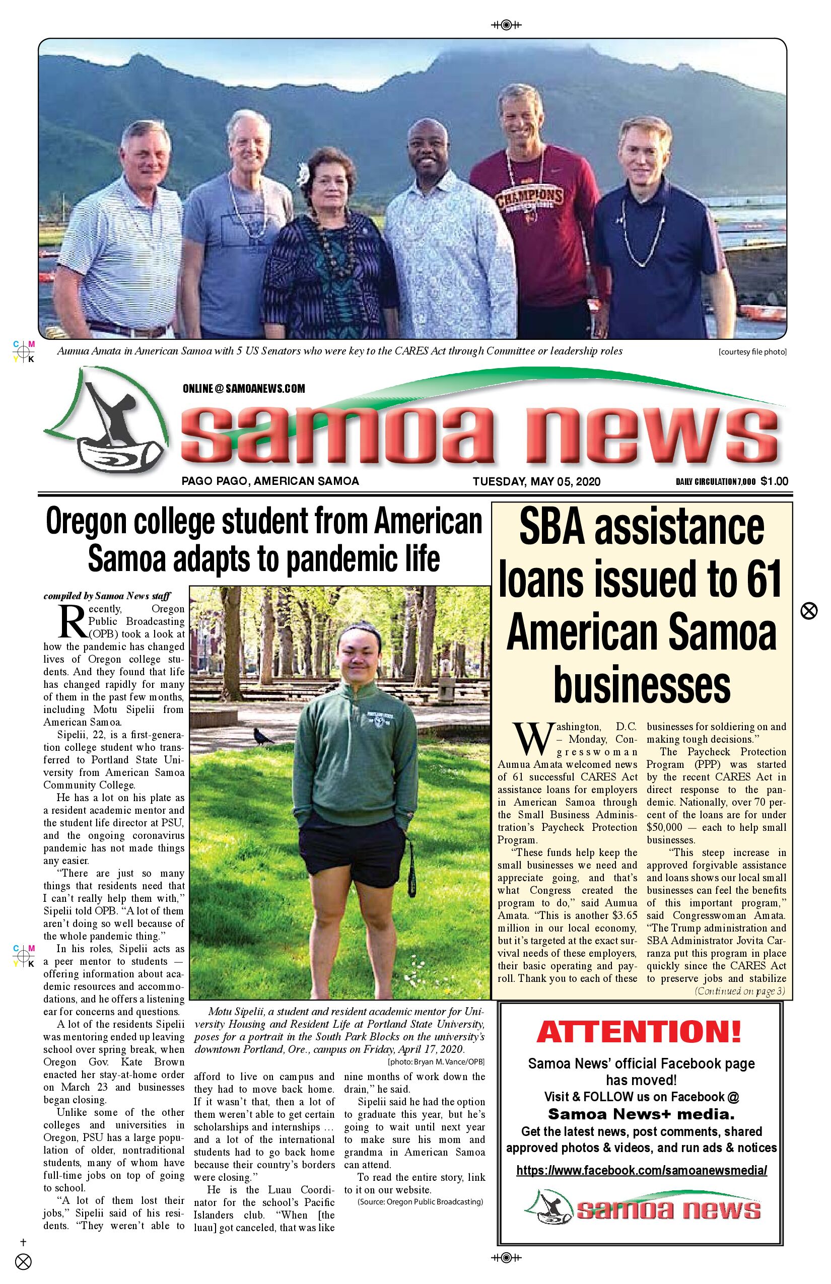 SN News Tuesday, May 05, 2020