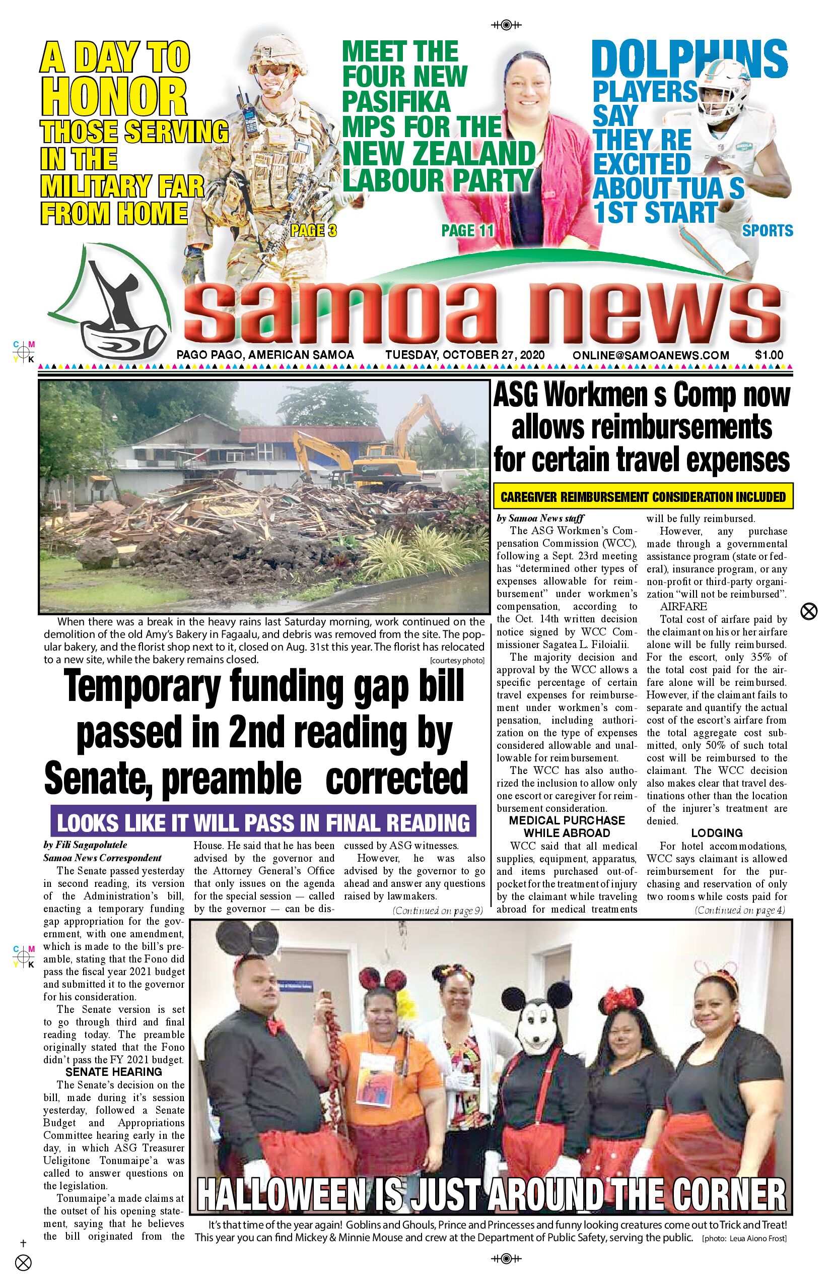 SN News Tuesday, Oct 27, 2020